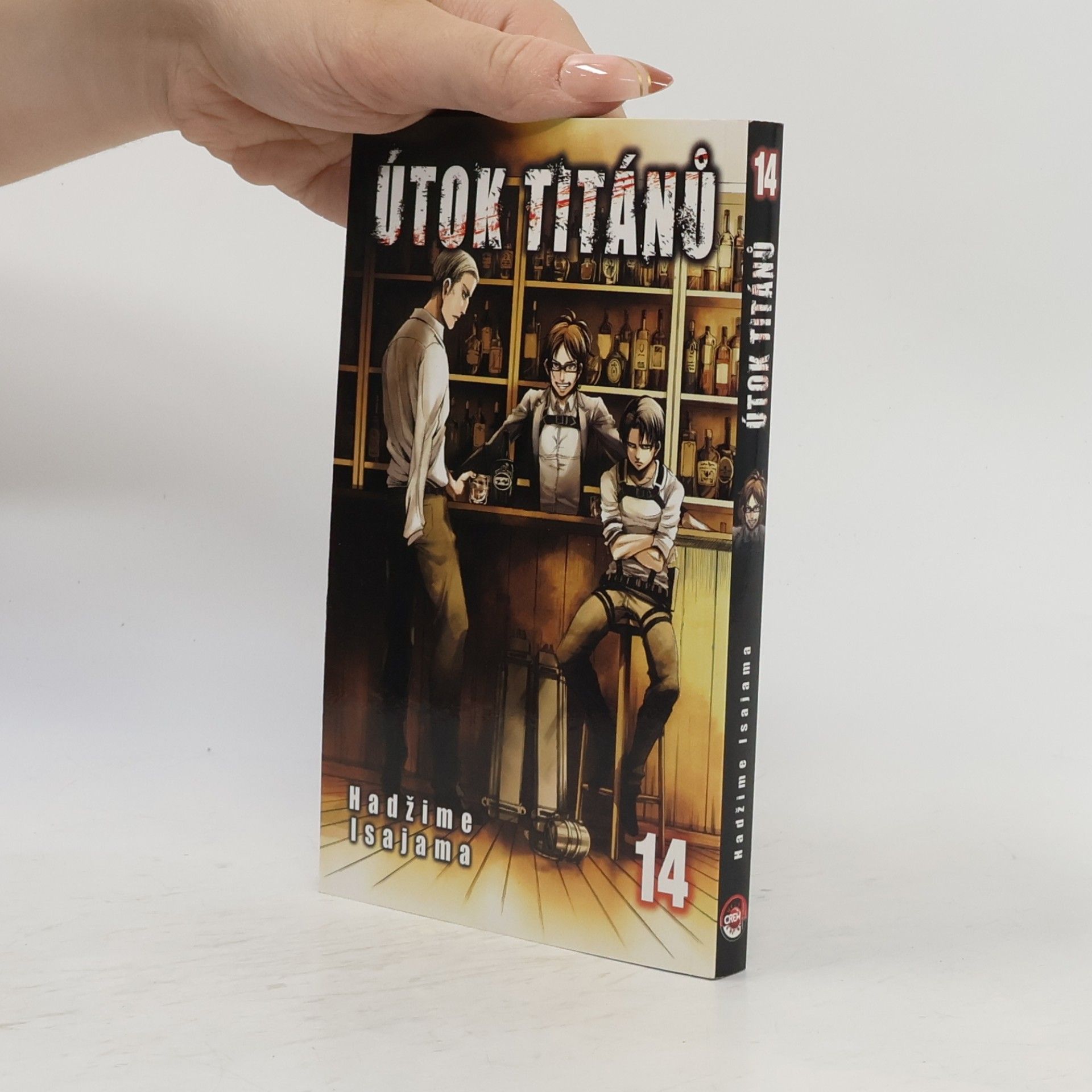 Hajime Isayama Útok titánů 14