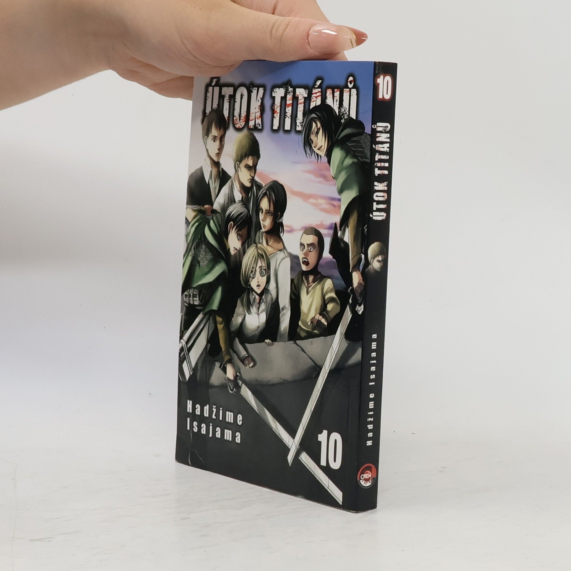 Hajime Isayama Útok titánů. 10