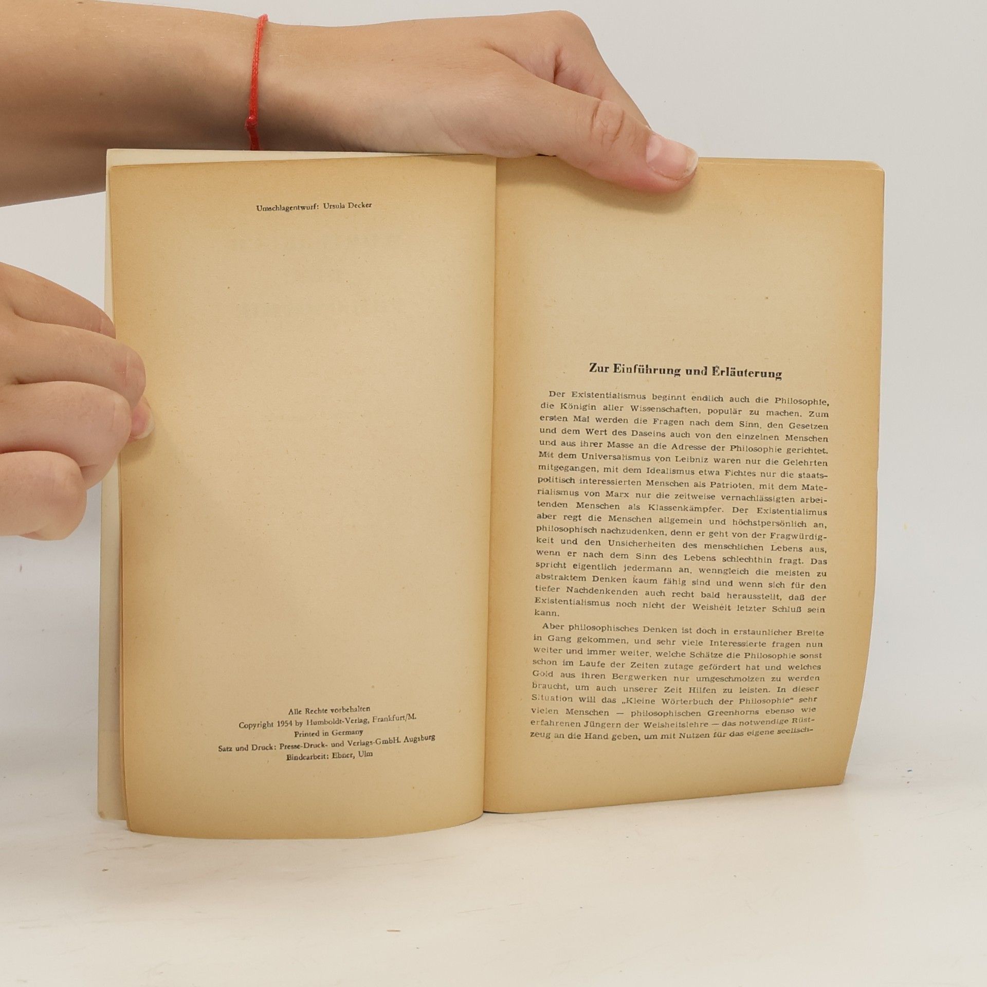 Franz Austeda Kleines Wörterbuch der Philosophie