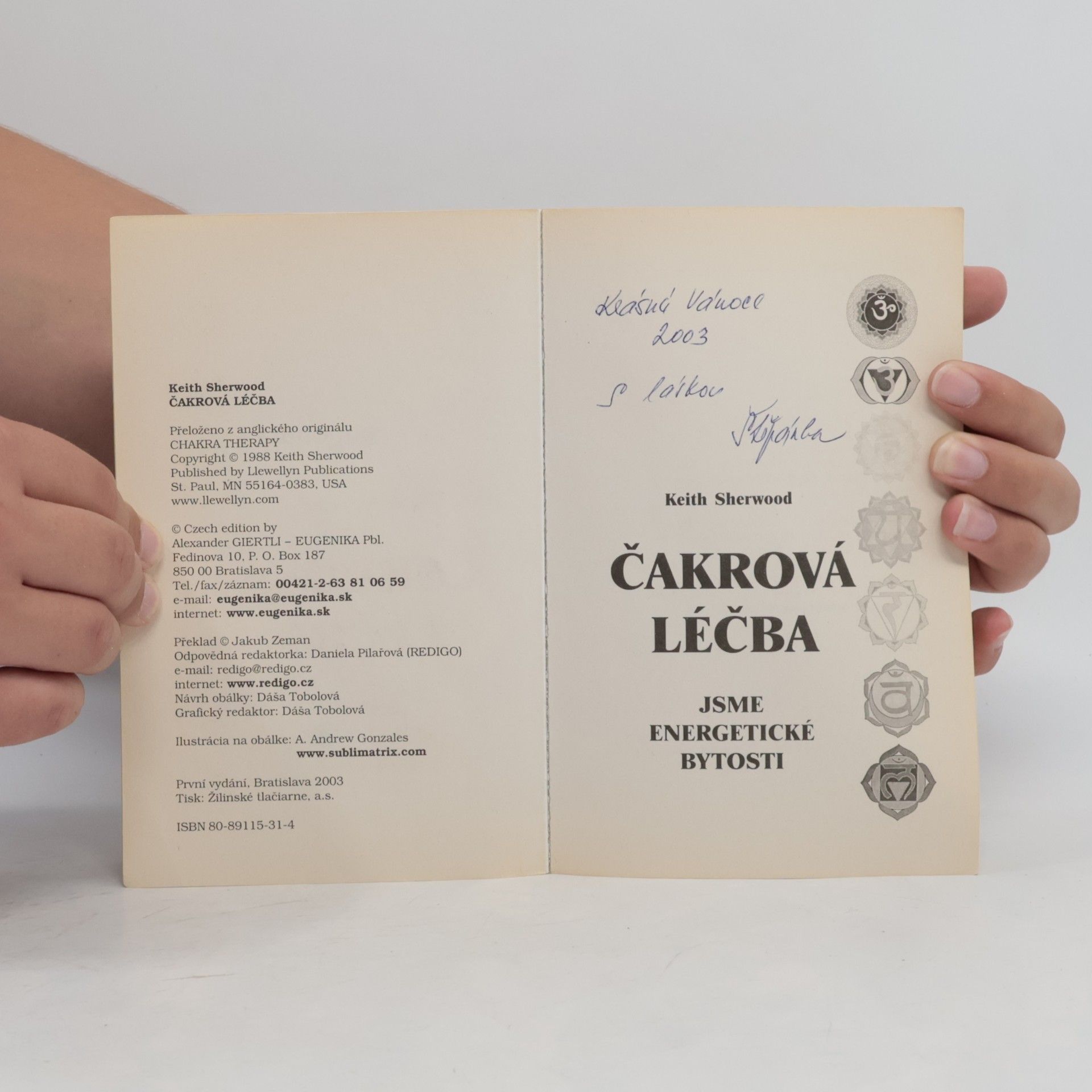 Keith Sherwood Čakrová léčba