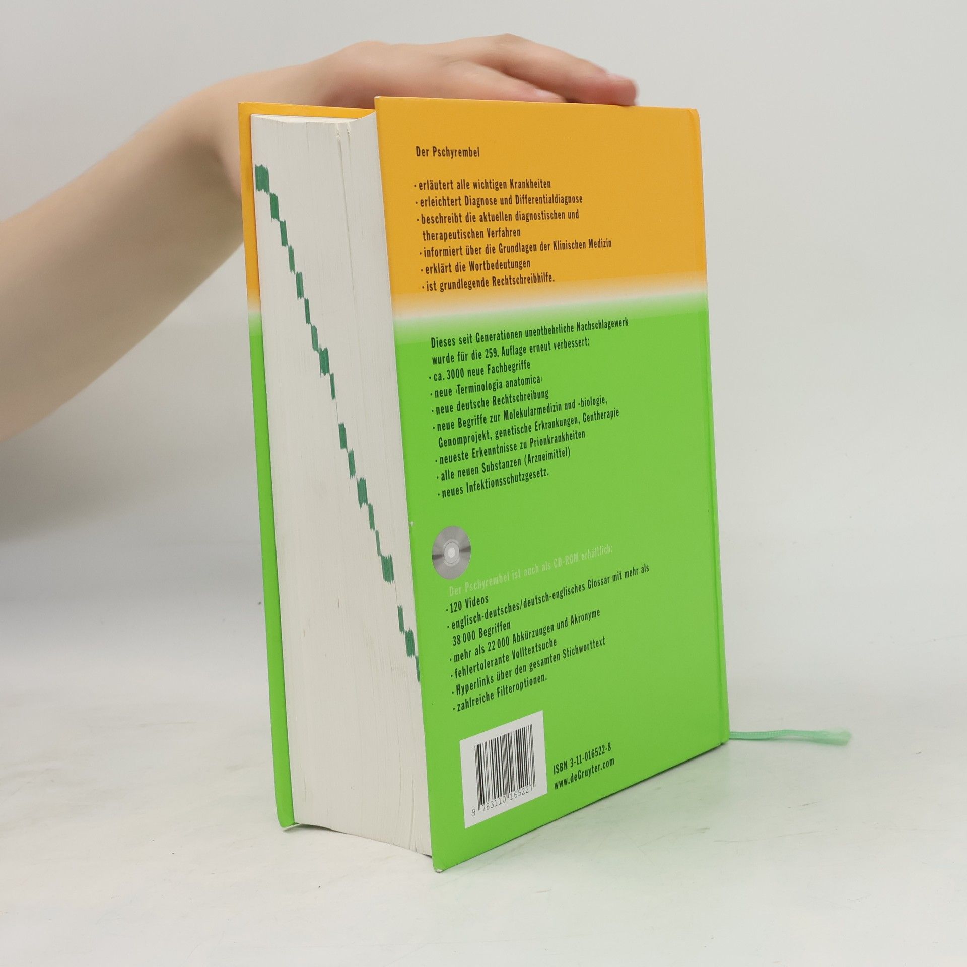 Collectif d'auteurs Pschyrembel Klinisches Worterbuch