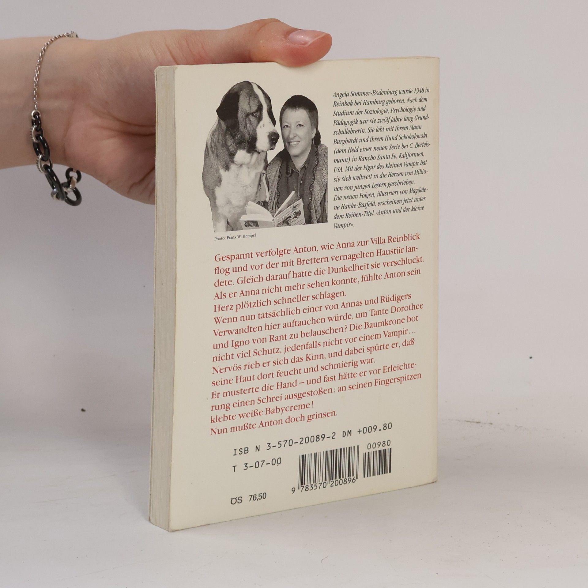 Angela Sommer-Bodenburg Anton und der kleine Vampir