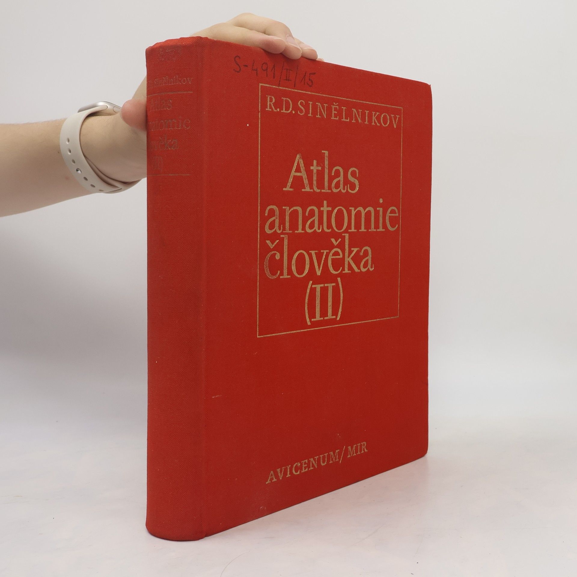 R. D. Sinělnikov Atlas anatomie člověka II.