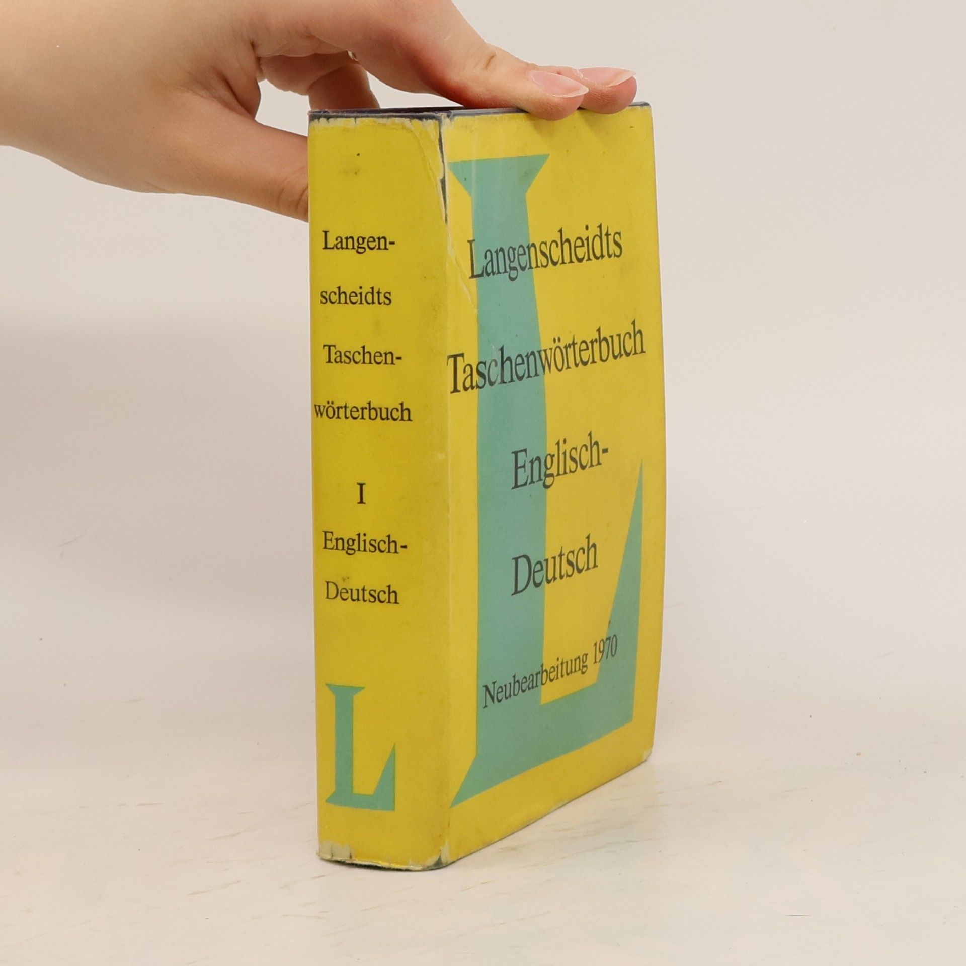 Kolektiv autorů Langenscheidts Taschenworterbuch Englisch - Deutsch. I.