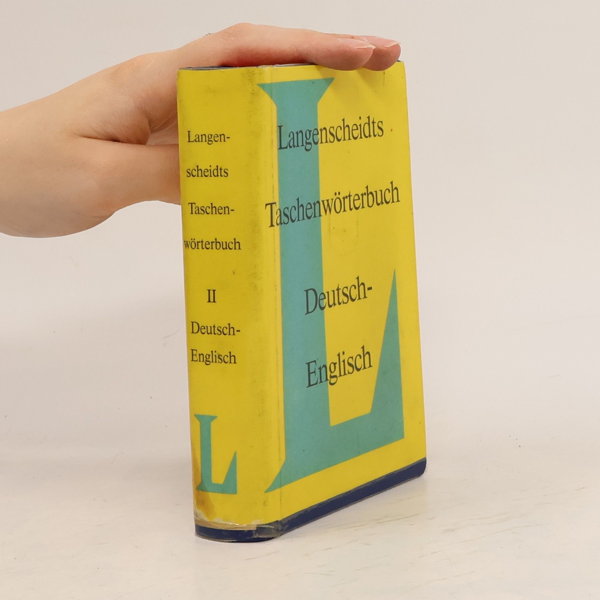 Kolektiv autorů Langenscheidts Taschenwörterbuch II.English-Deutsch