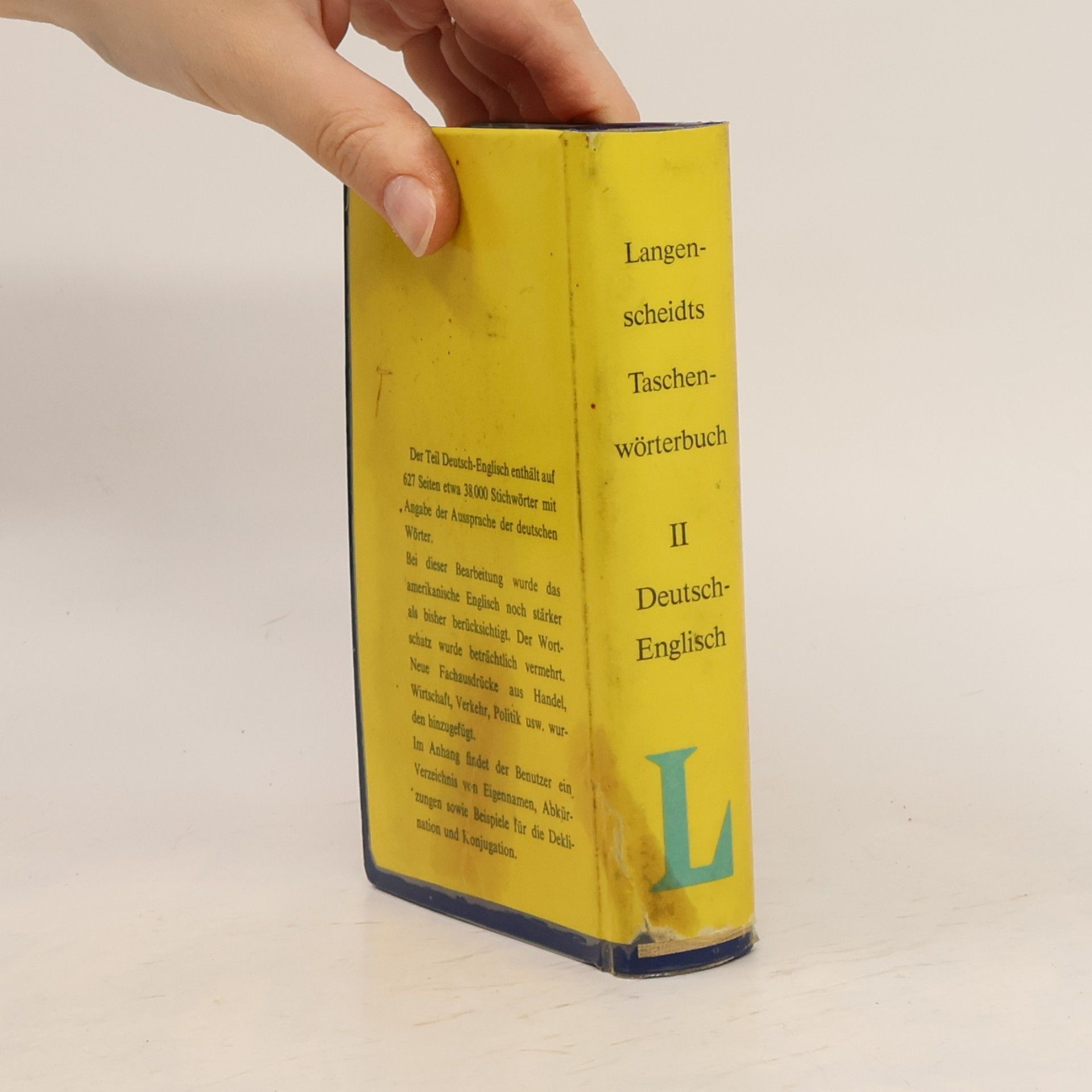 Kolektiv autorů Langenscheidts Taschenwörterbuch II.English-Deutsch