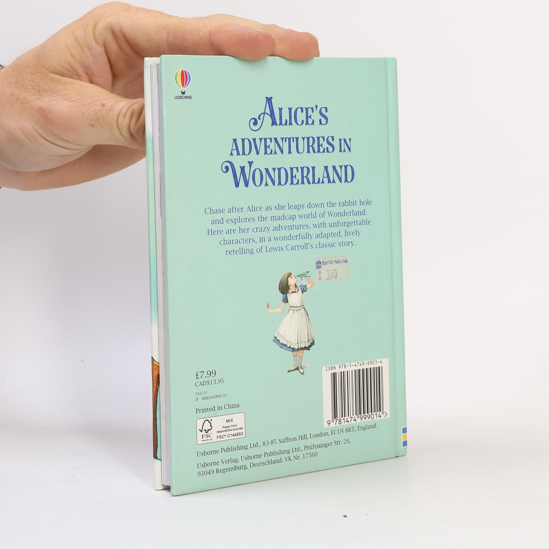 Lewis Carroll Alice's Adventures in Wonderland