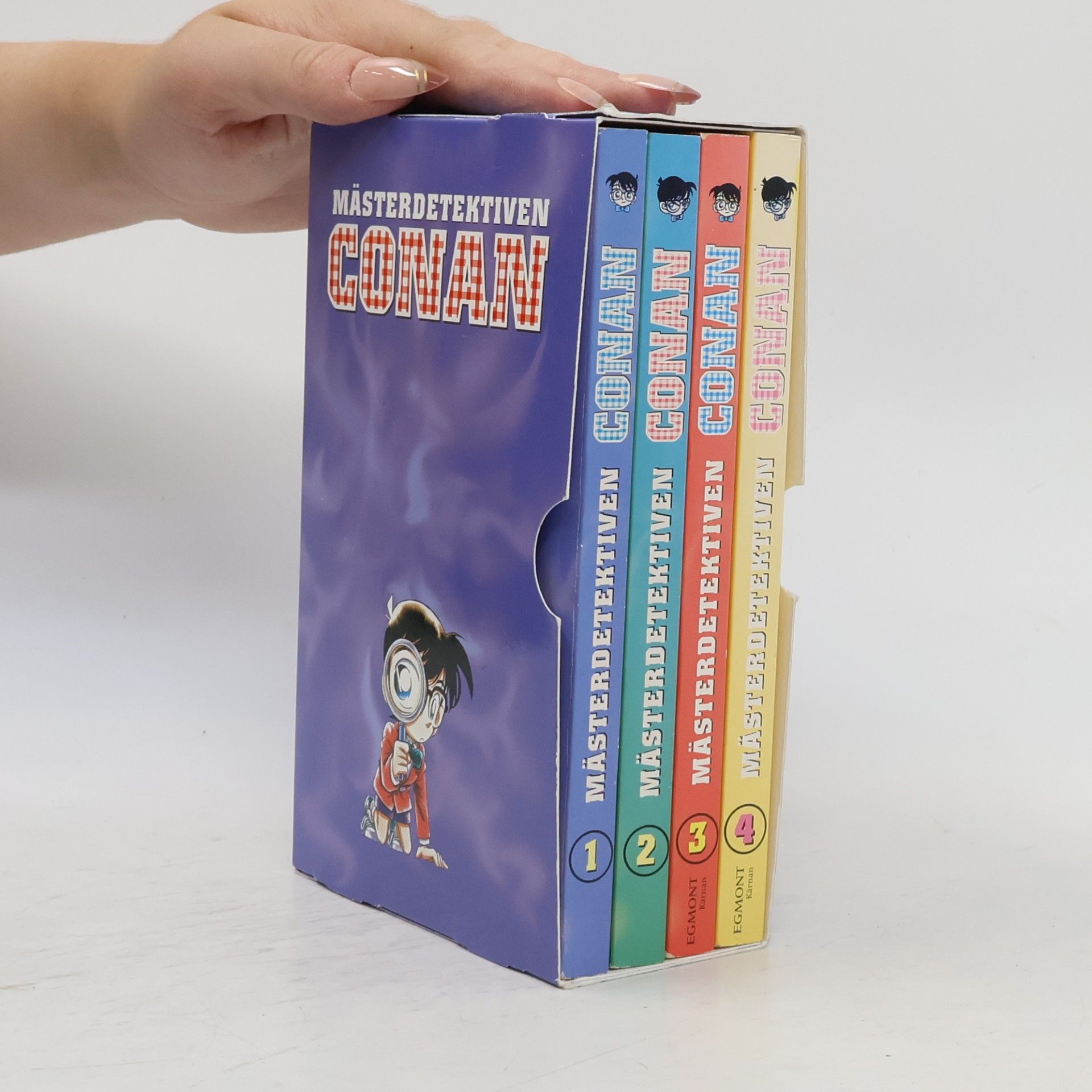Gosho Aoyma Mästerdetektiven Conan 1-4