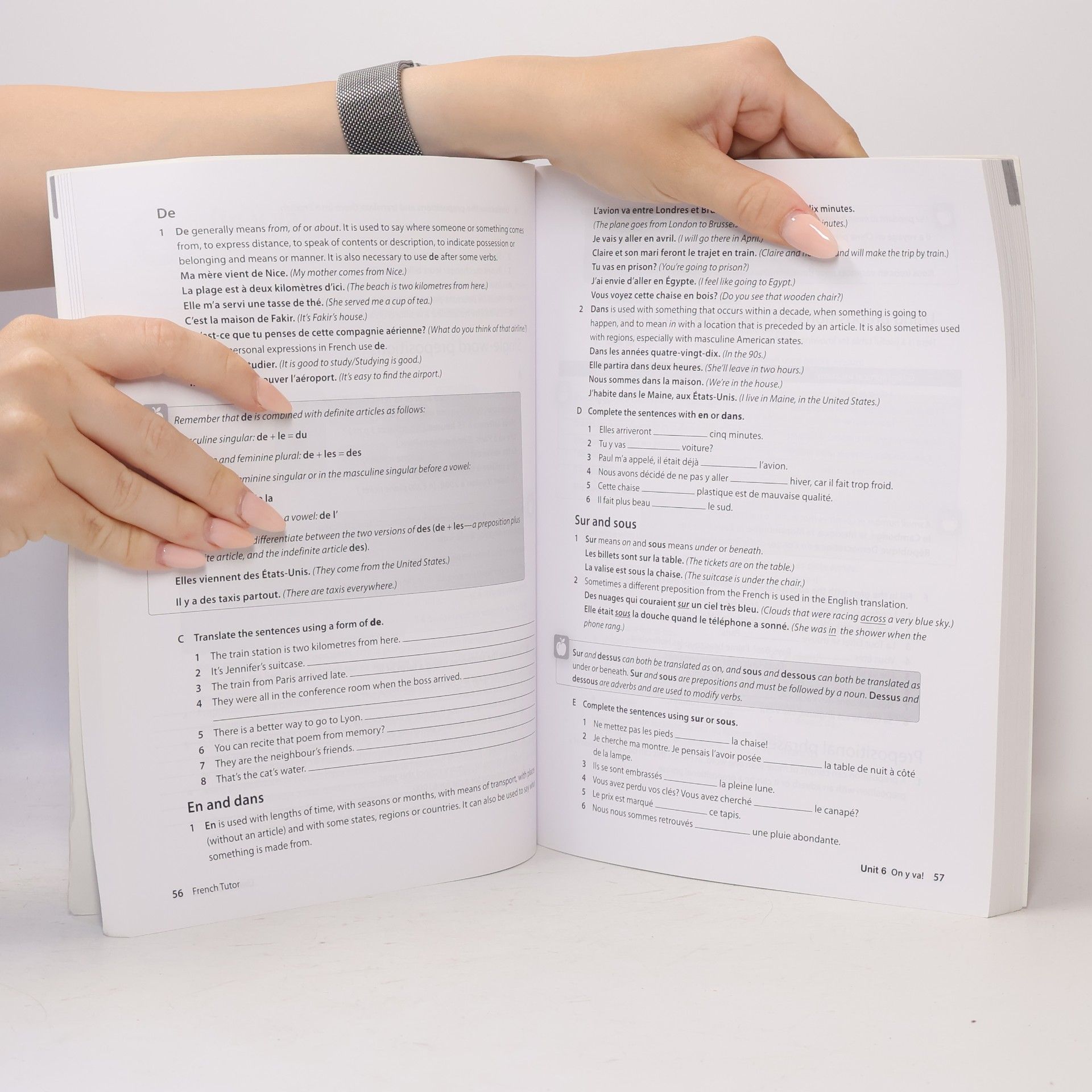 Mary C. Christensen French Tutor. Grammar and Vocabulary Workbook