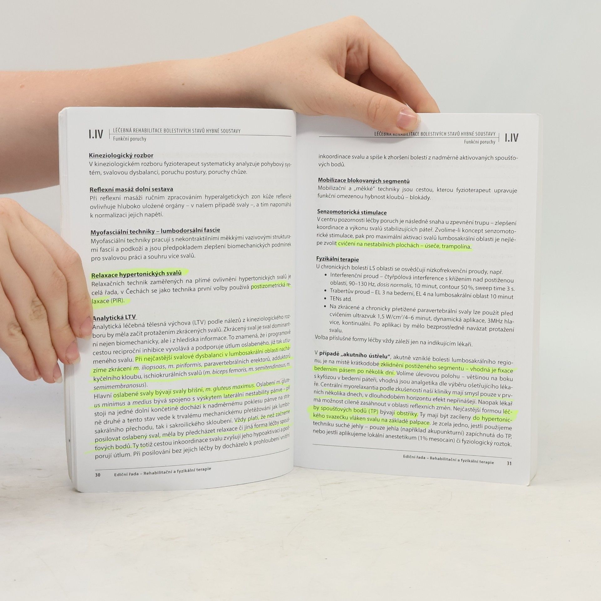 Autorenkollektiv Léčebná rehabilitace bolestivých stavů hybné soustavy