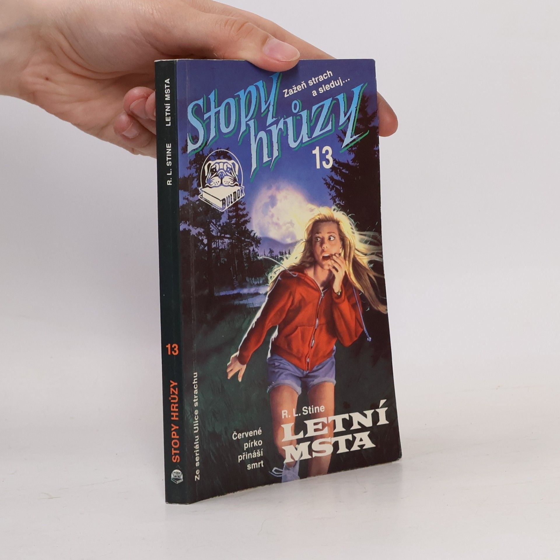 R. L. Stine Letní msta - Stopy hrůzy, svazek 13
