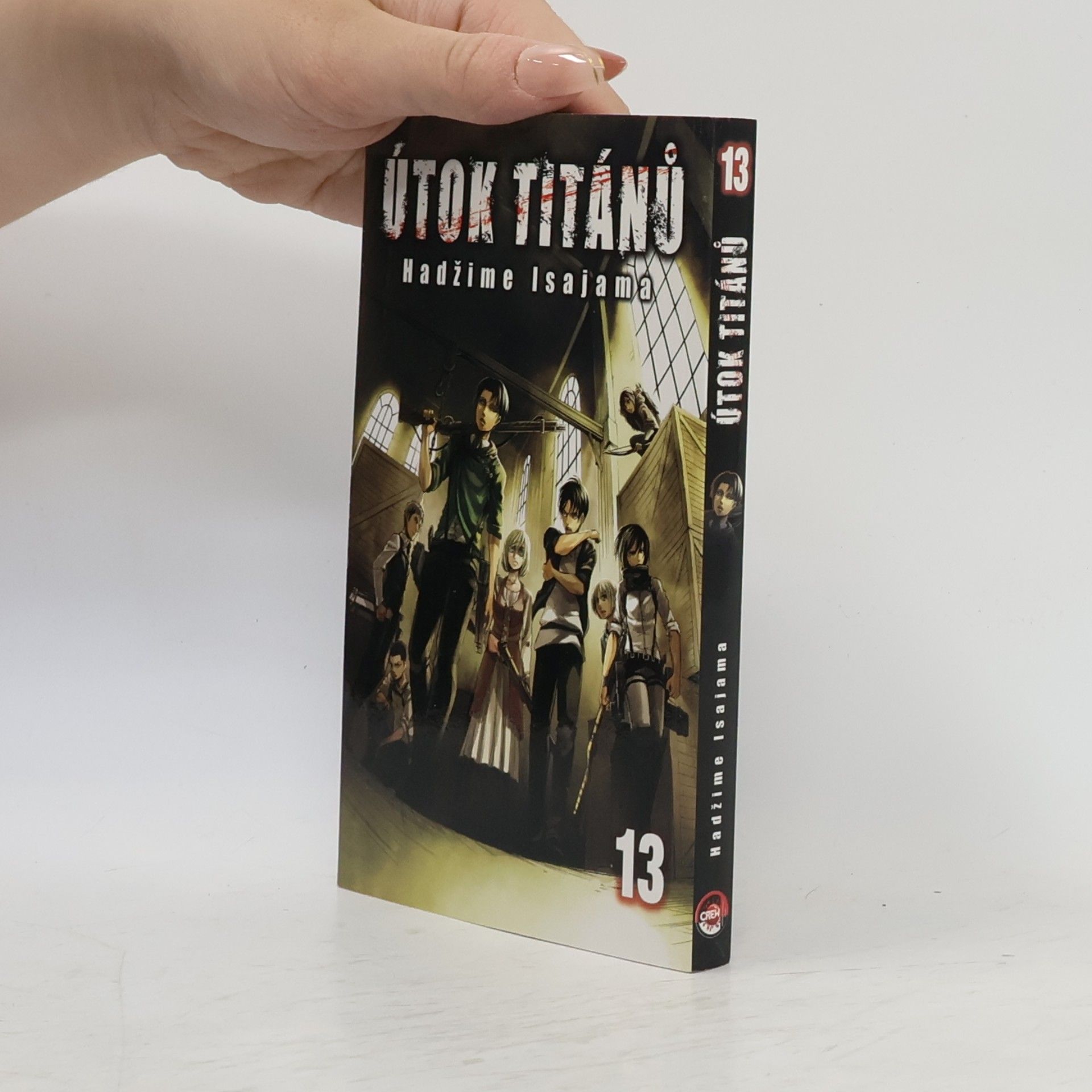 Hadžime Isajama Útok titánů 13