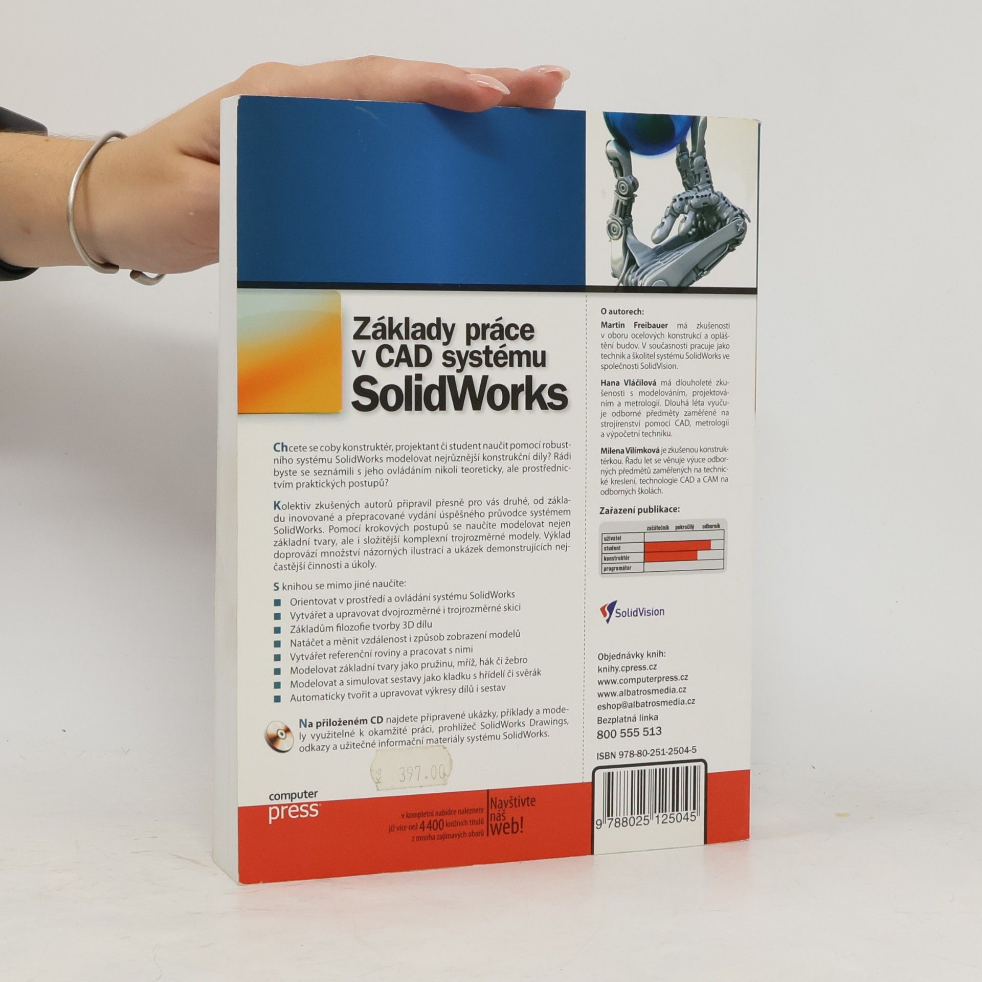 Martin Freibauer Základy práce v CAD systému SolidWorks