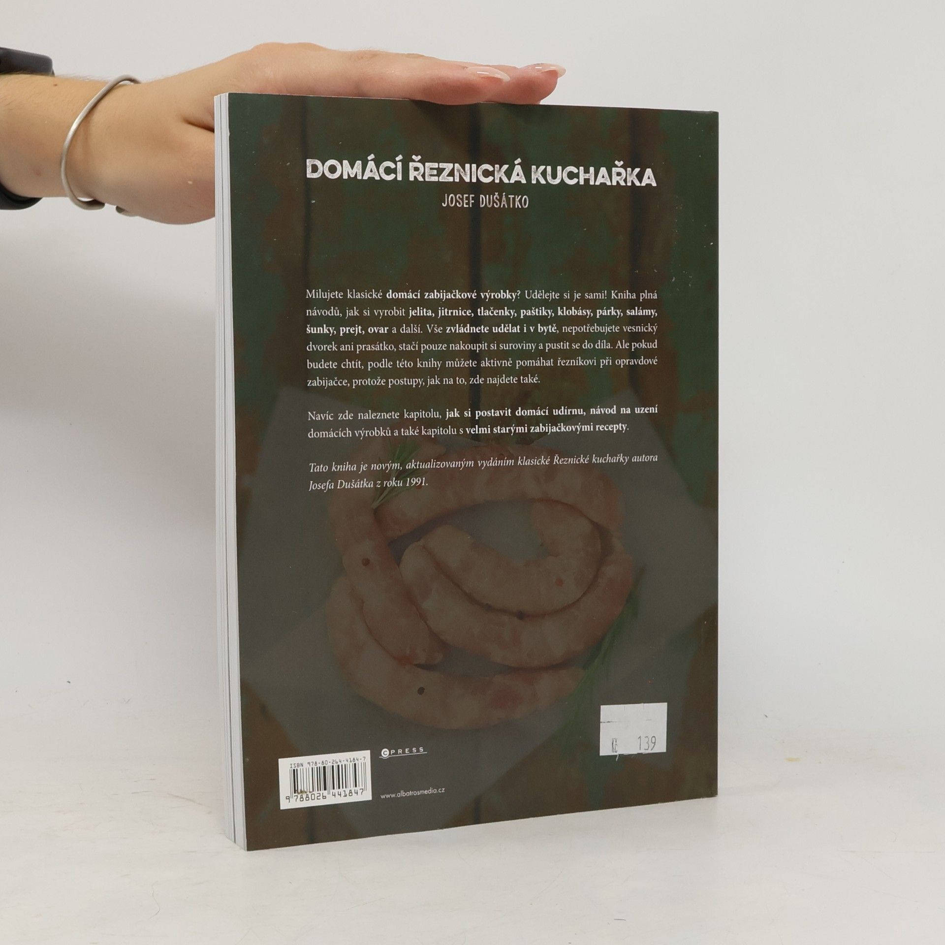 Josef Dušátko Domácí řeznická kuchařka