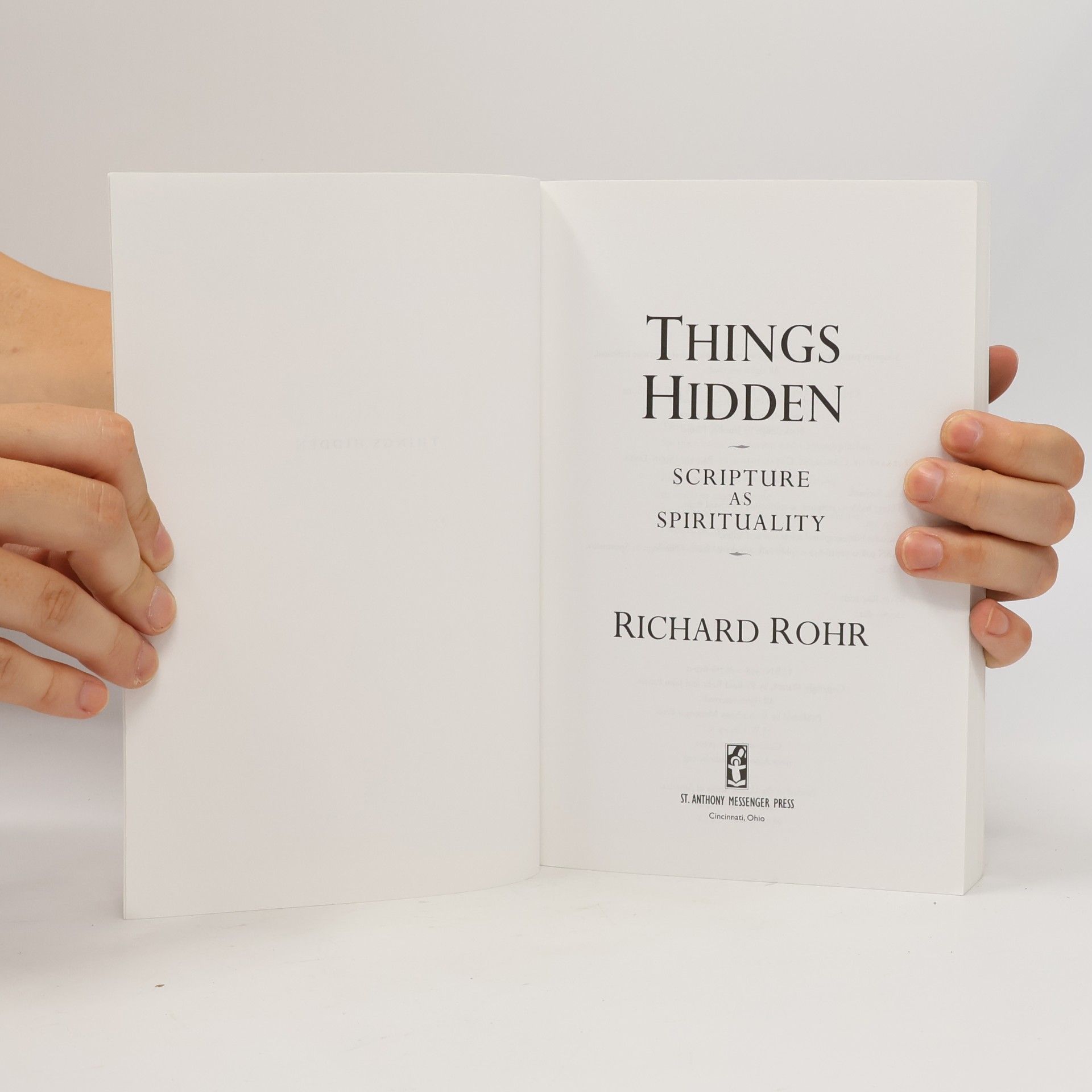 Richard Rohr Things Hidden