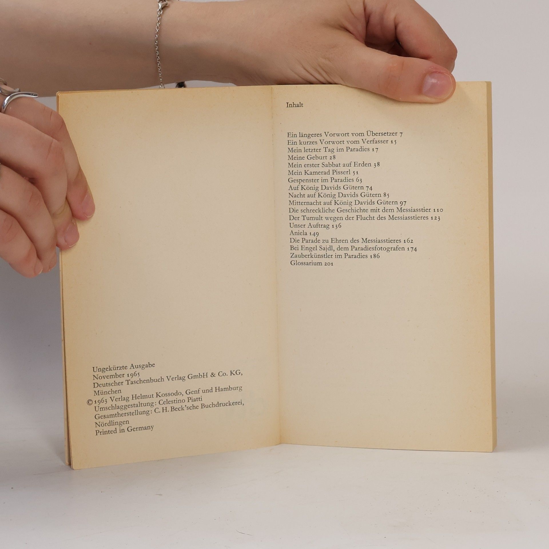 Itzik Manger Das Buch vom Paradies