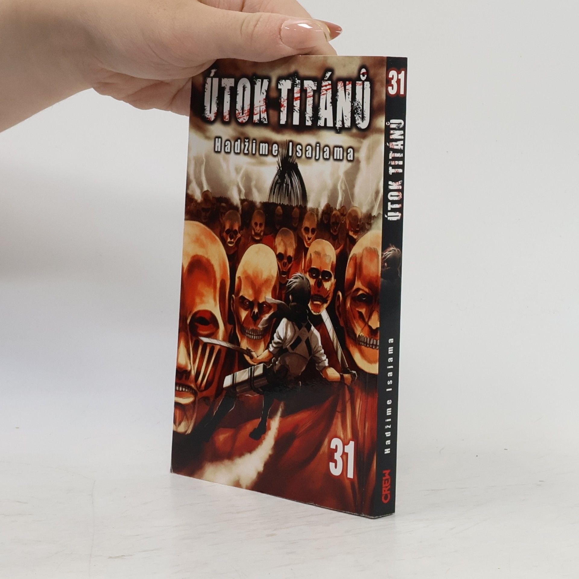 Hadžime Isajama Útok titánů Volume 31