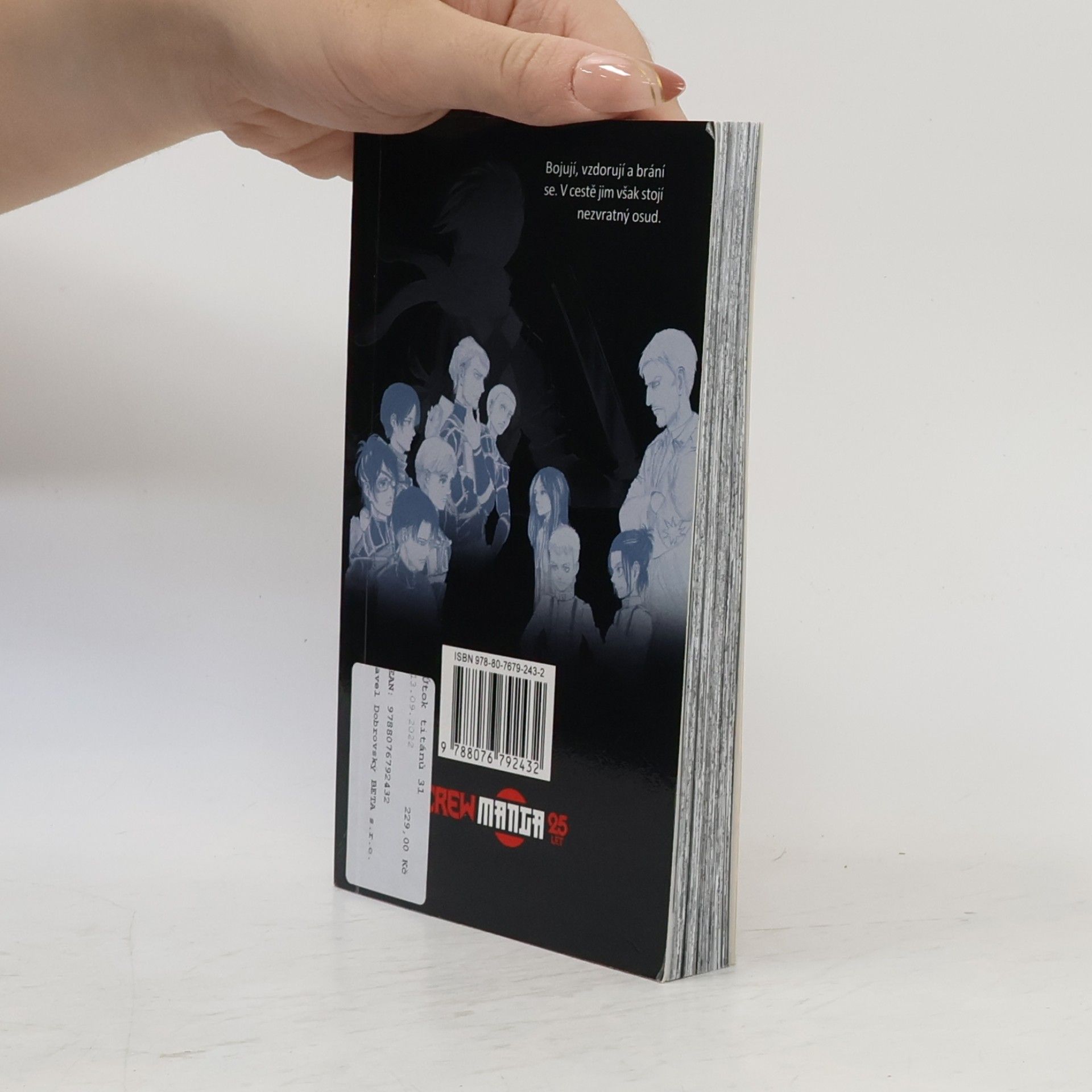 Hadžime Isajama Útok titánů Volume 31