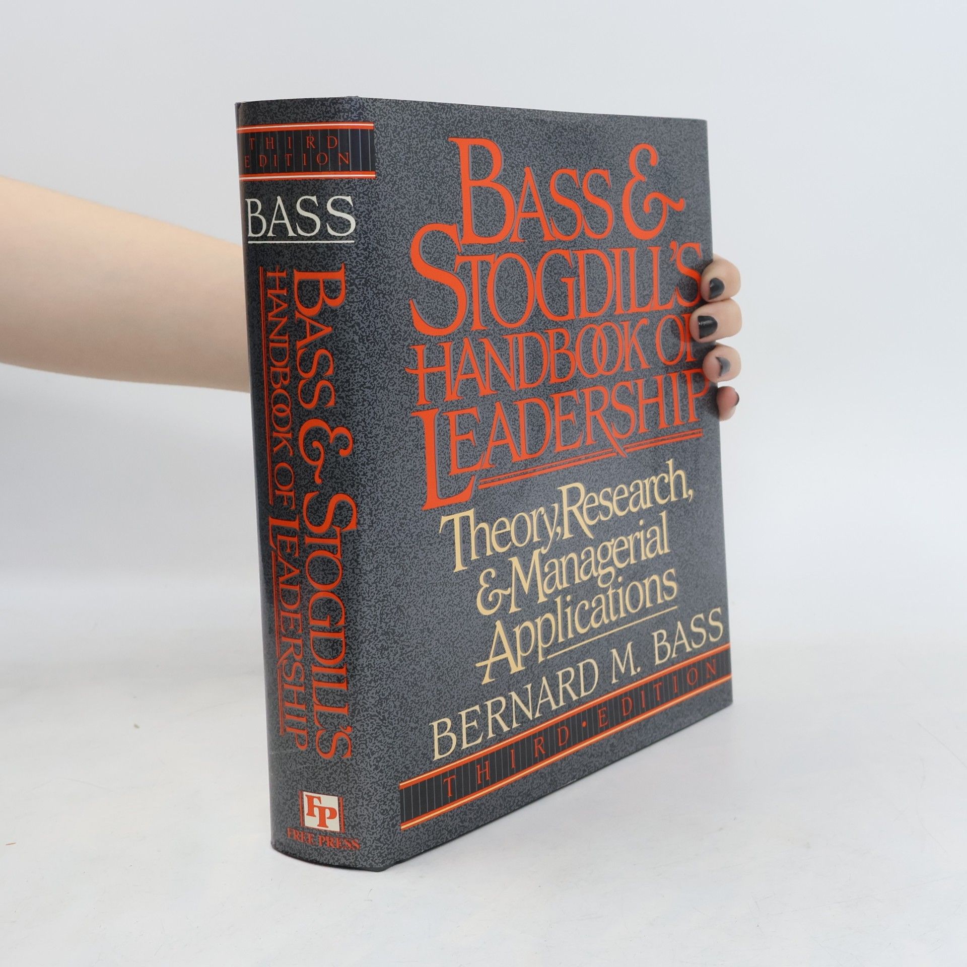 Ralph Melvin Stogdill Bass & Stogdill's Handbook of Leadership