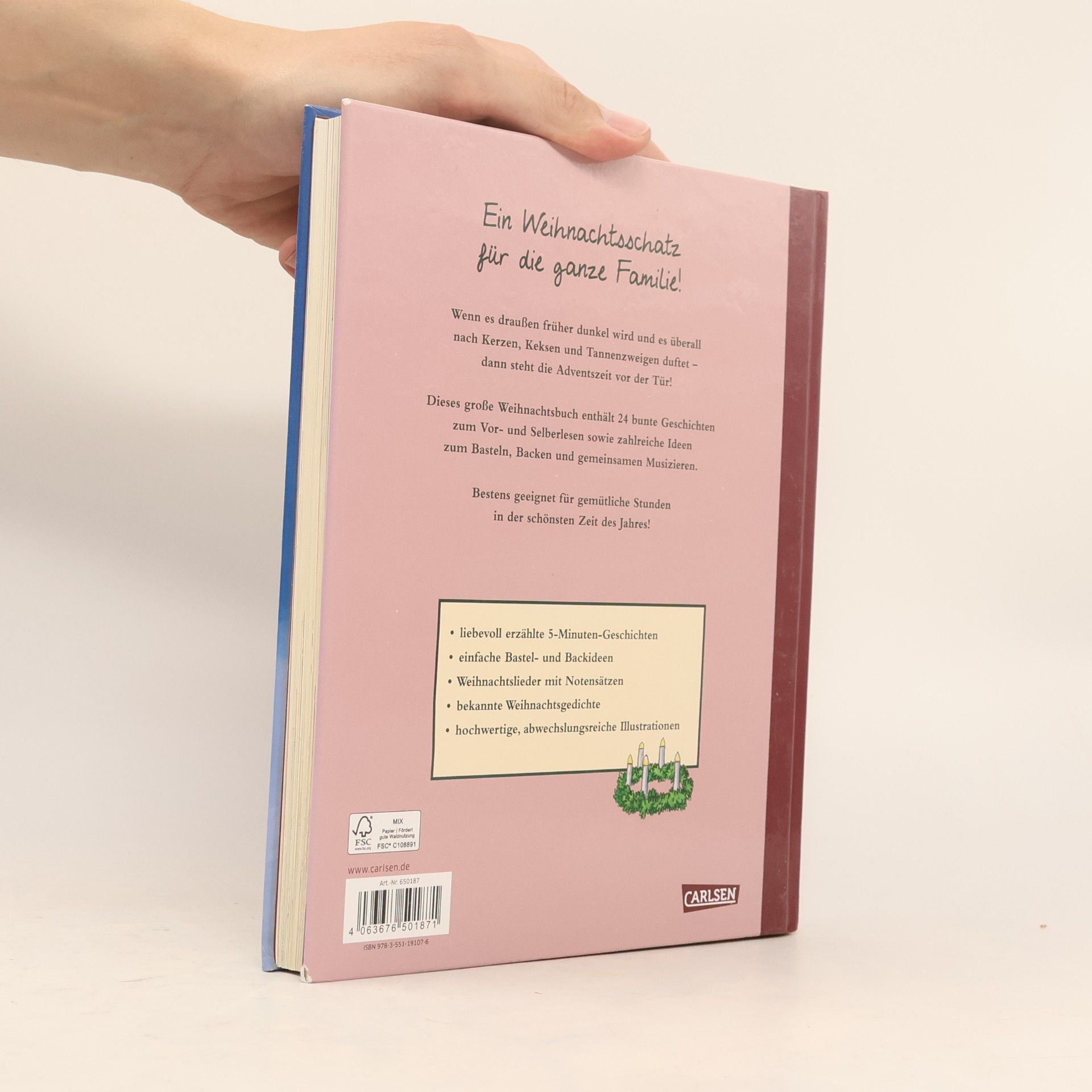 Autorenkollektiv Das große Vorlesebuch für Weihnachten