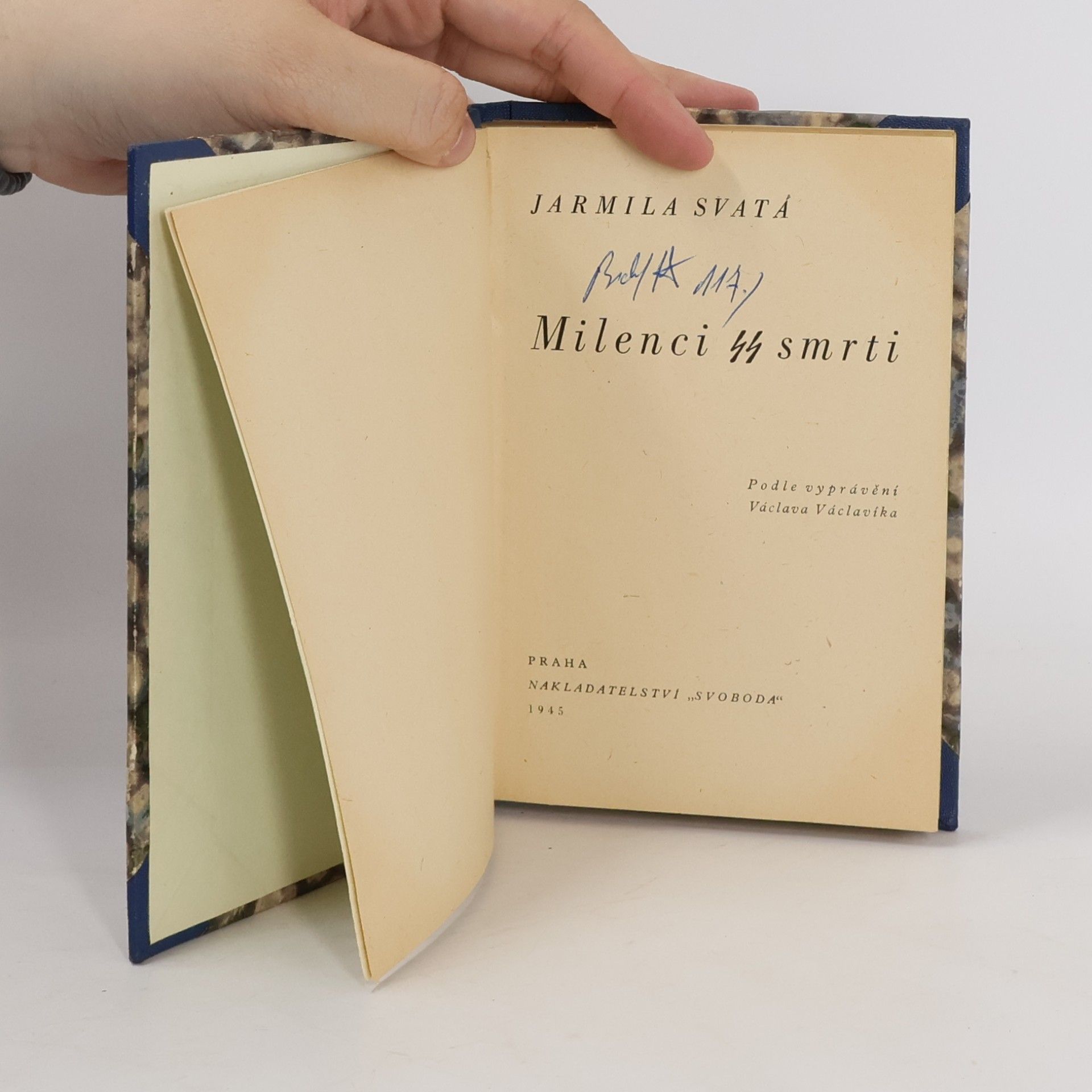 Jarmila Svatá Milenci SS smrti