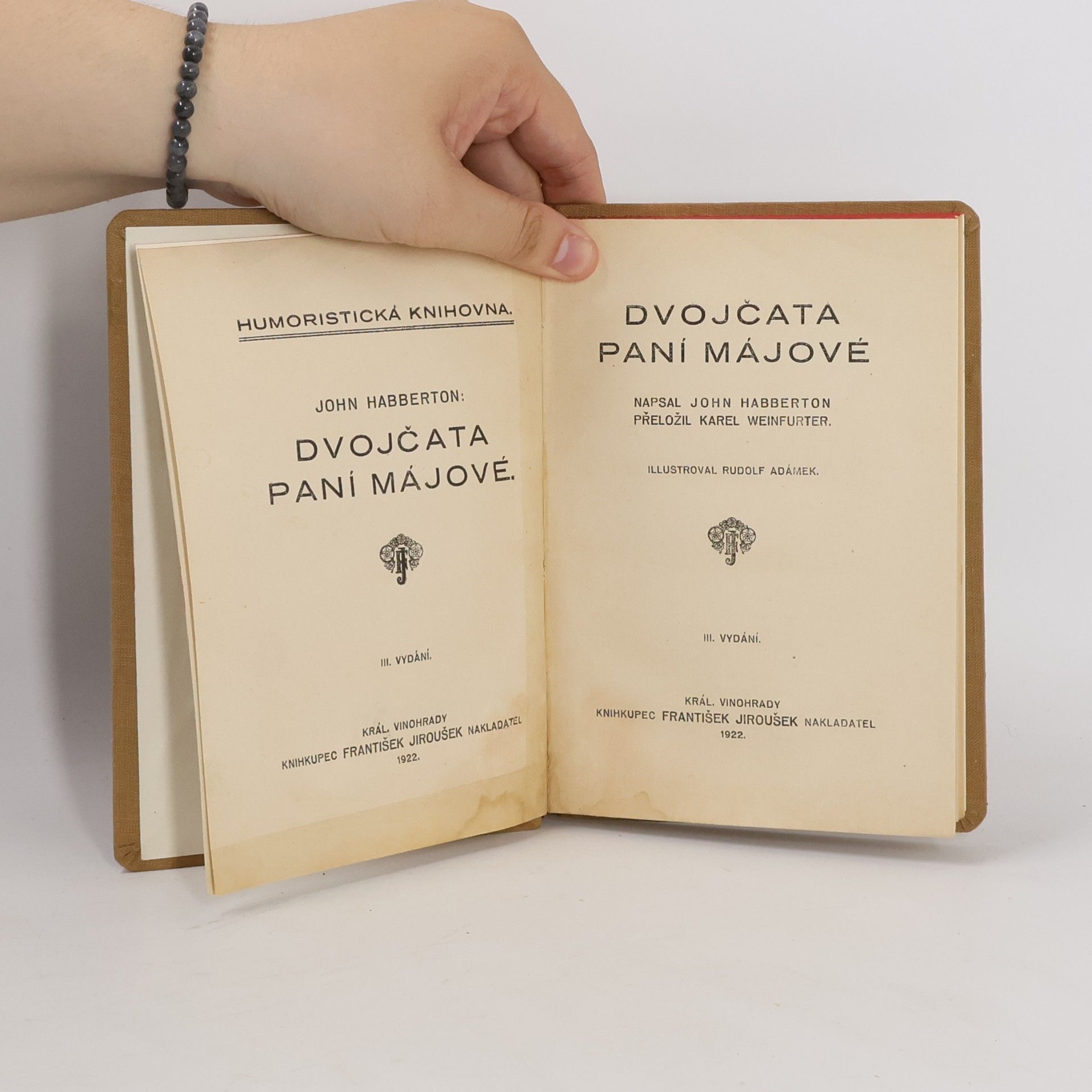 John Habberton Dvojčata paní Májové