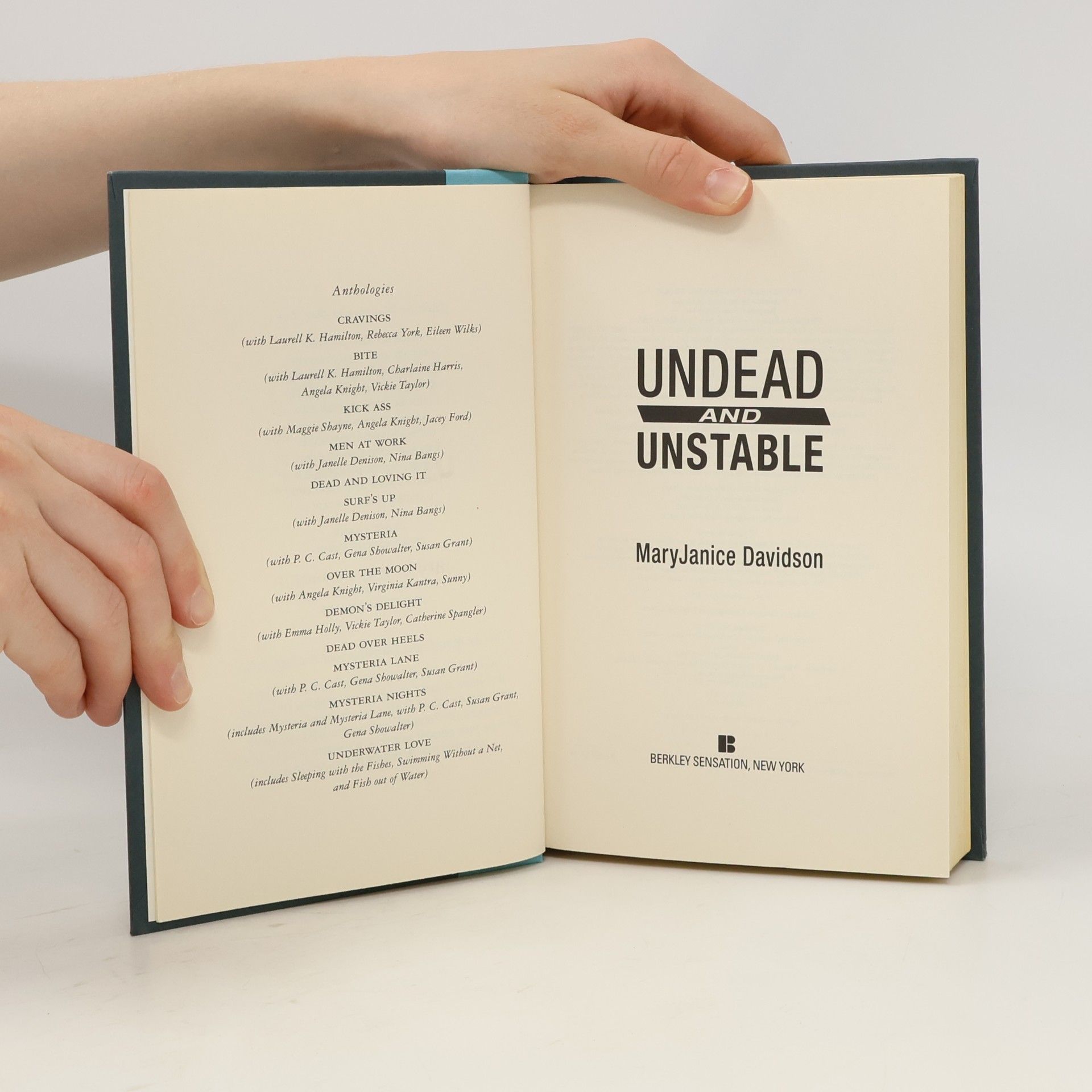 Mary Janice Davidson Undead and Unstable