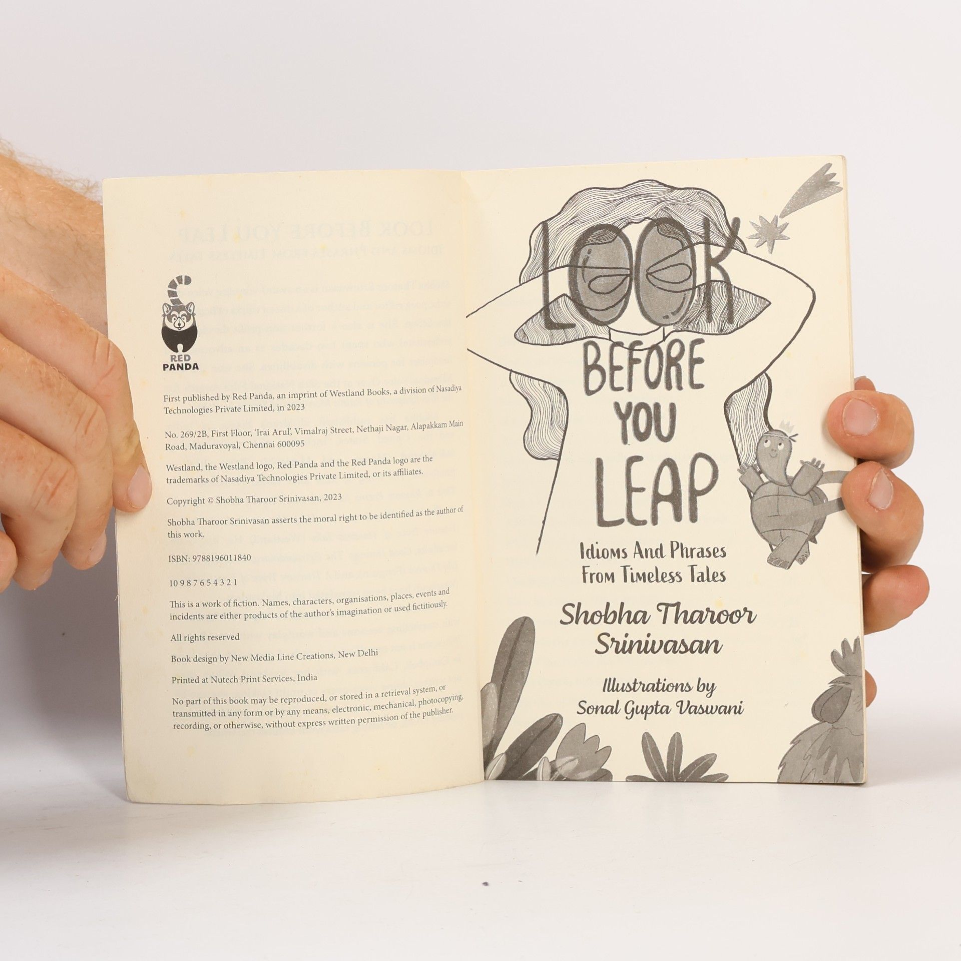 Shobha Tharoor Srinivasan Look Before You Leap