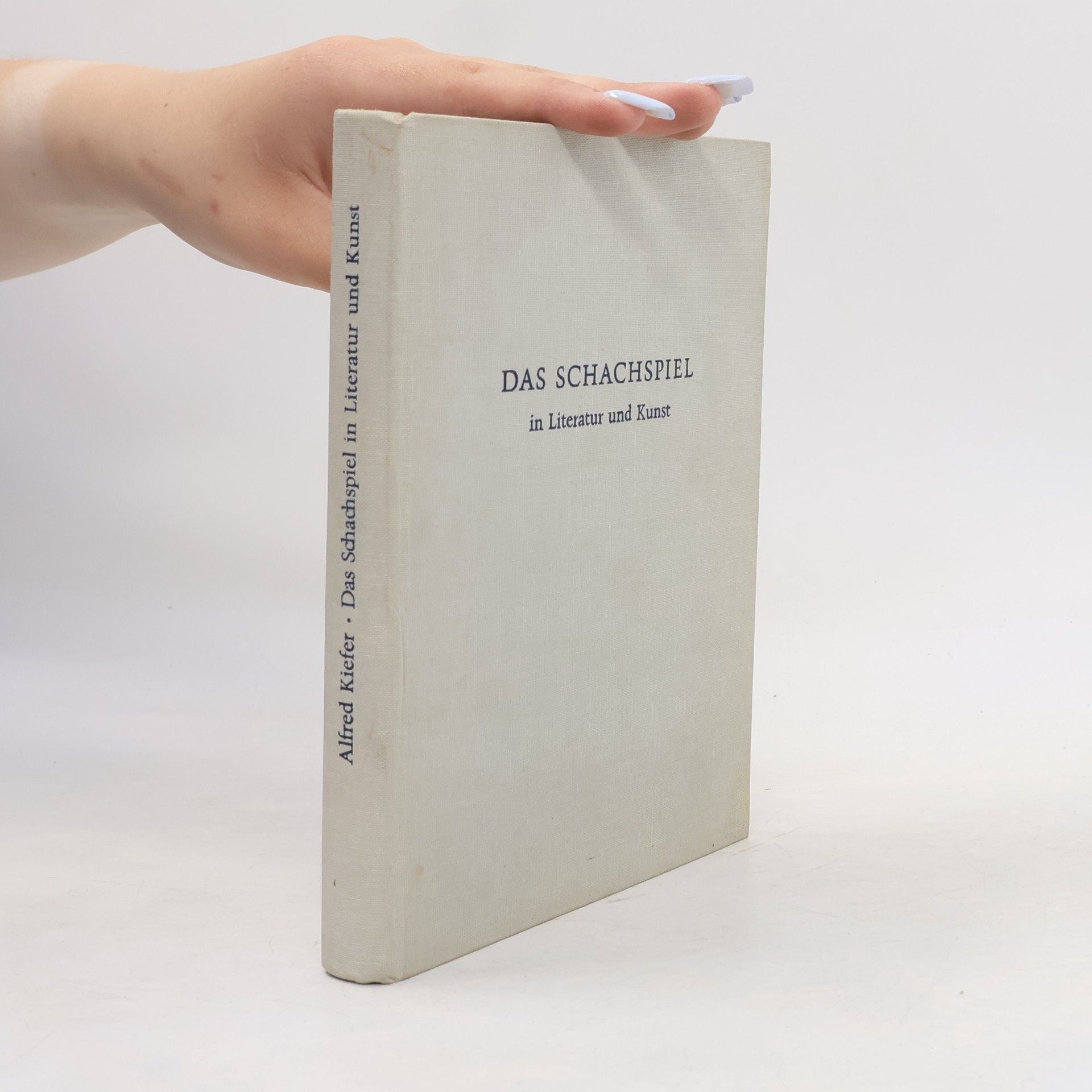 A. Kiefer Das Schachspiel in Literatur und Kunst