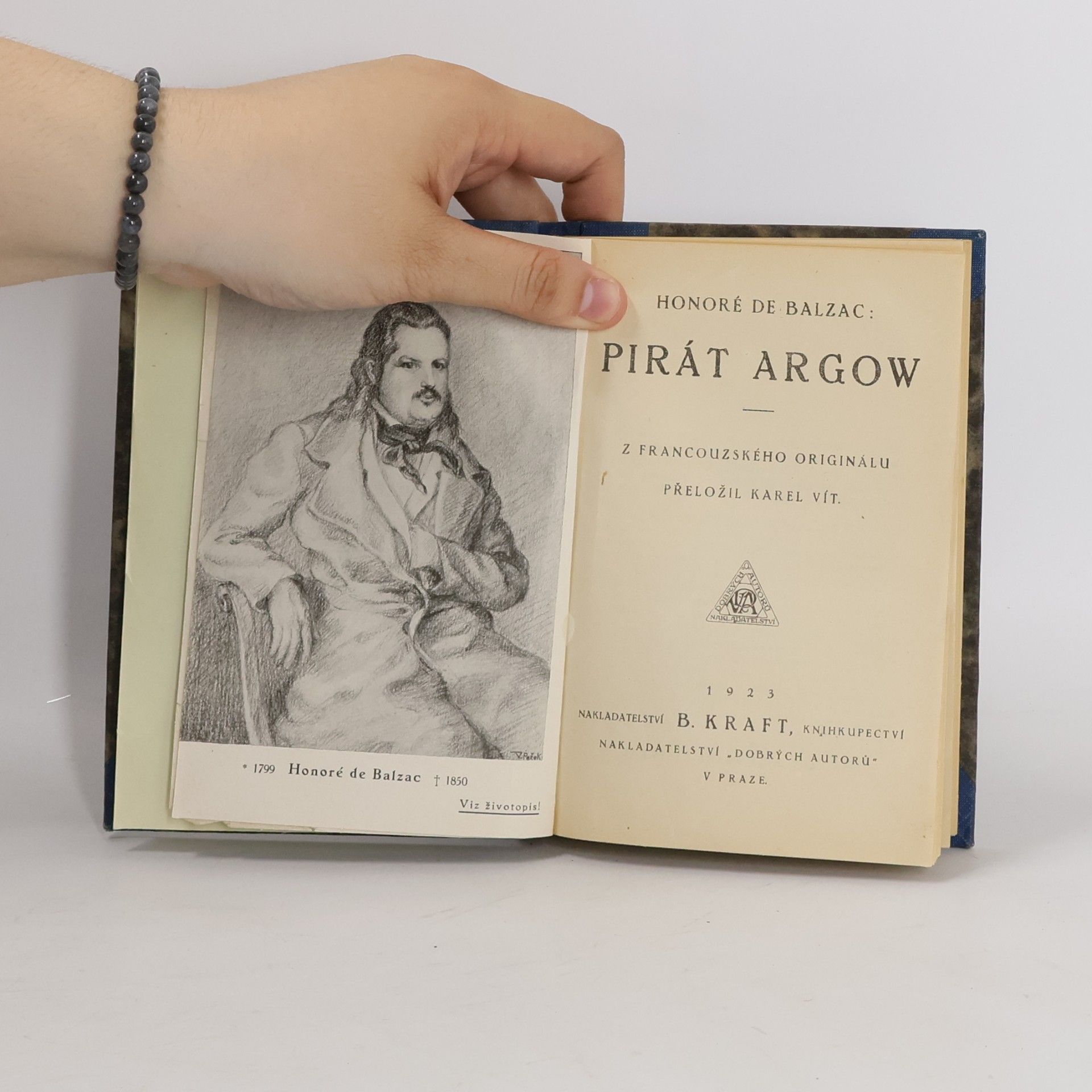 Honoré de Balzac Pirát Argow