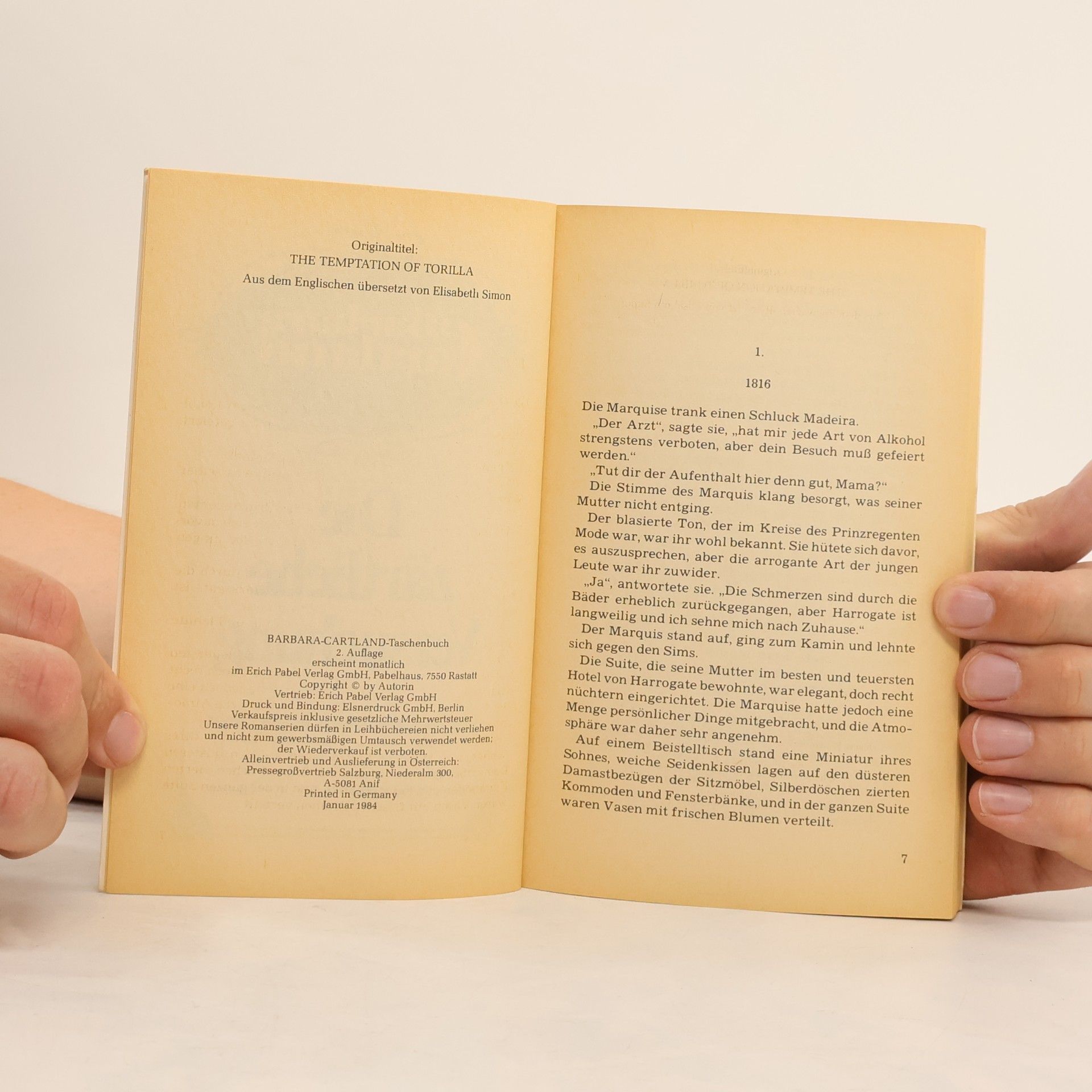 Barbara Cartland Die zärtliche Versuchung