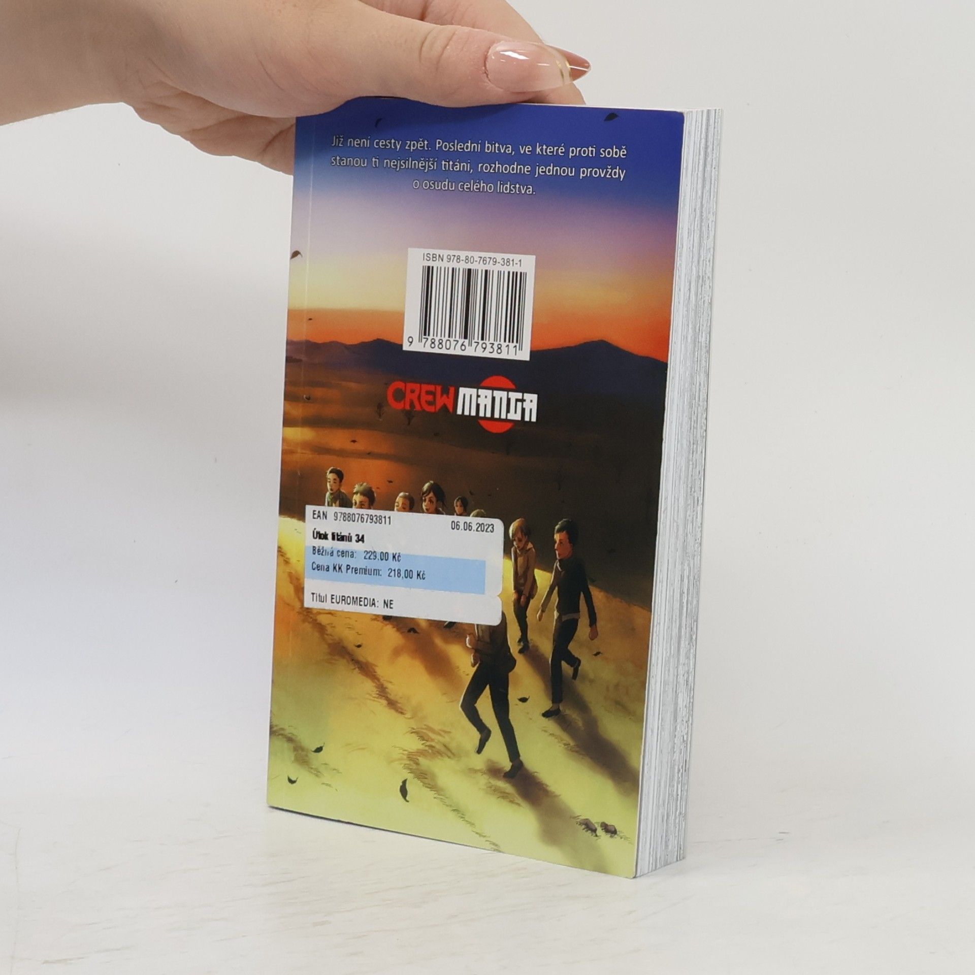 Hajime Isayama Útok titánů. 34