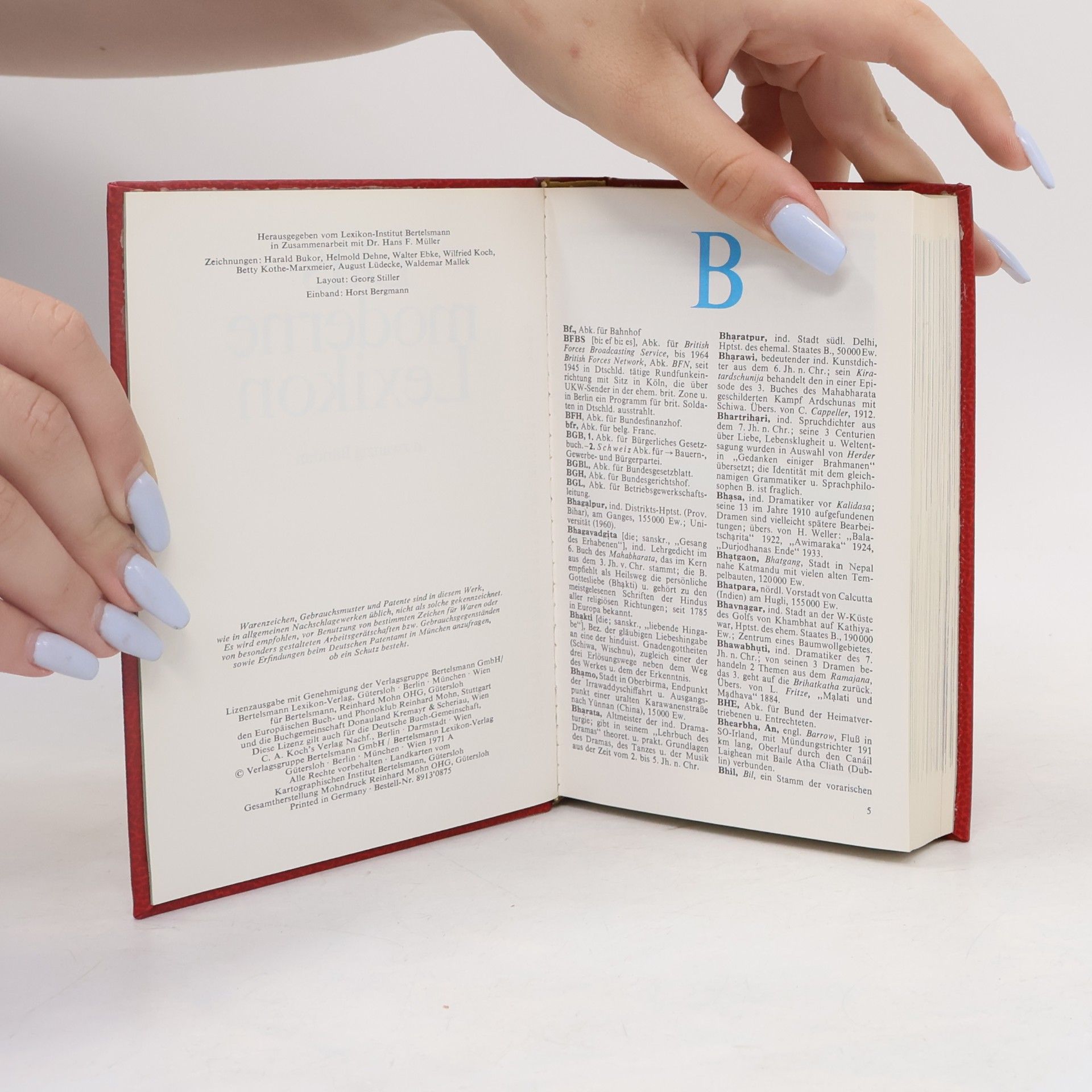 Autorenkollektiv Das moderne Lexikon 3. Bf-Cha