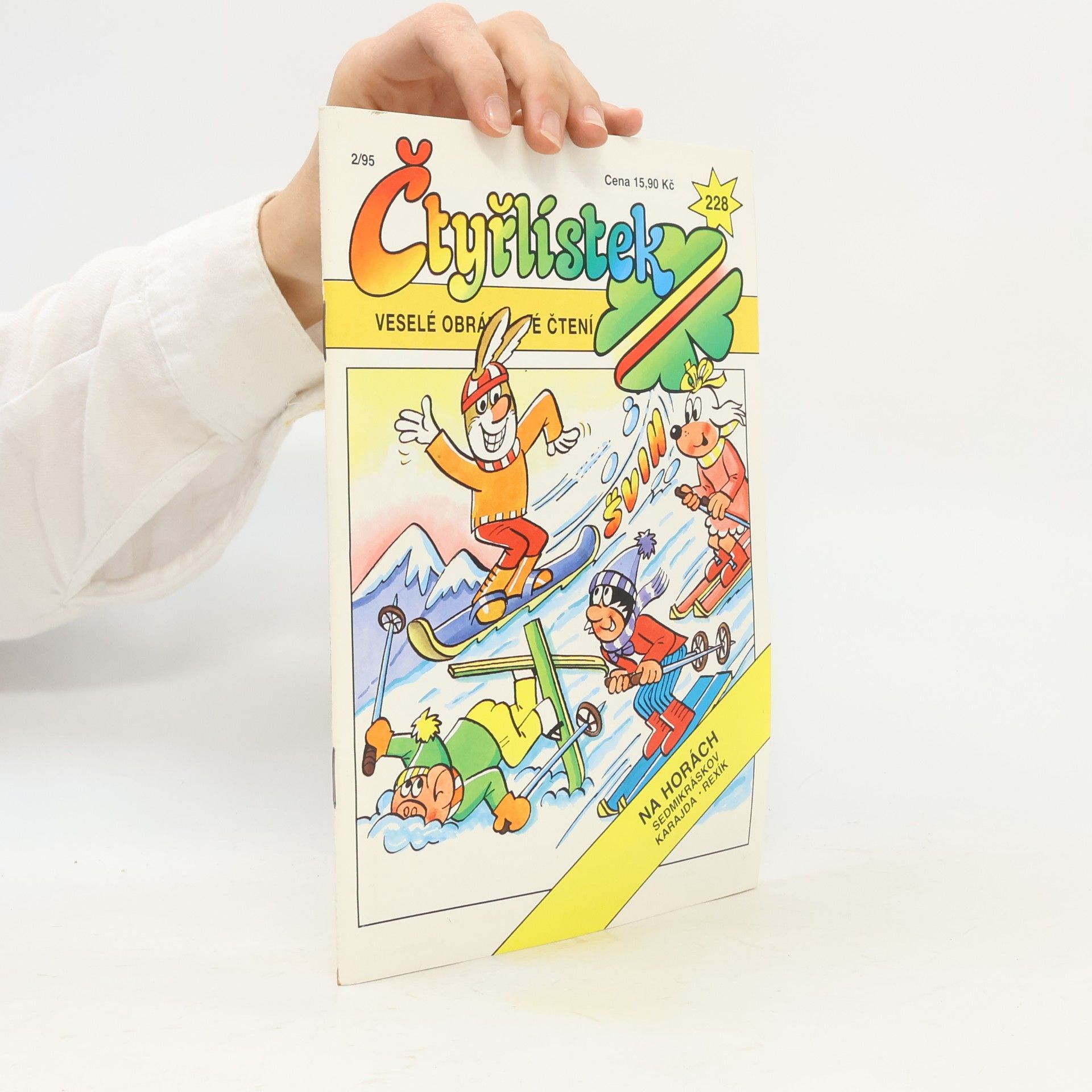 AA.VV. Čtyřlístek 228, 2/1995. Na horách
