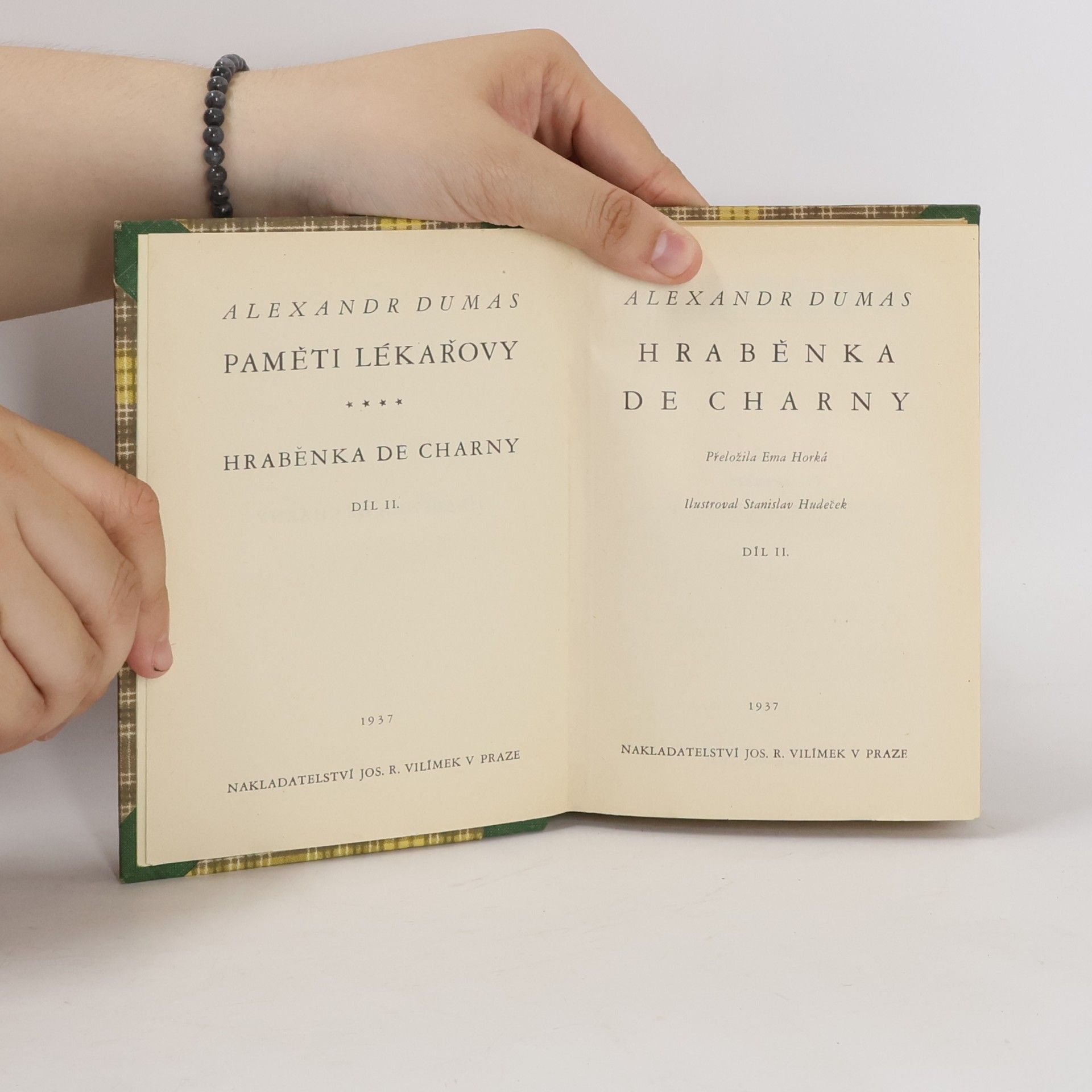 Alexander Dumas Paměti lékařovy. Hraběnka de Charny II