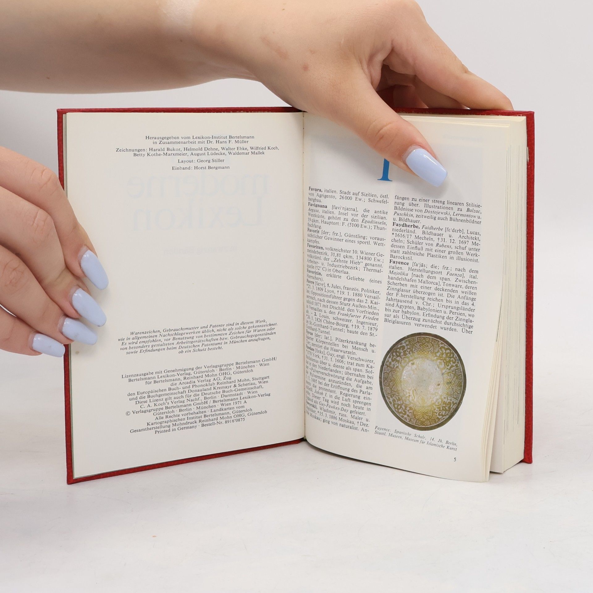 Autorenkollektiv Das Moderne Lexikon 6. Fav-Gep