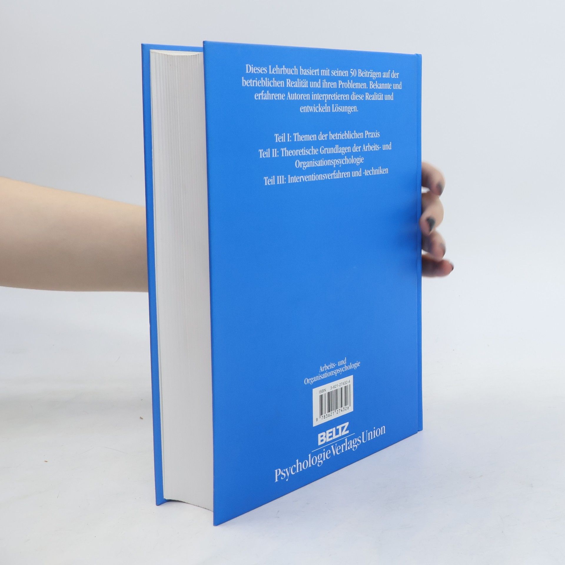 Carl Graf Hoyos Arbeits- und Organisationspsychologie