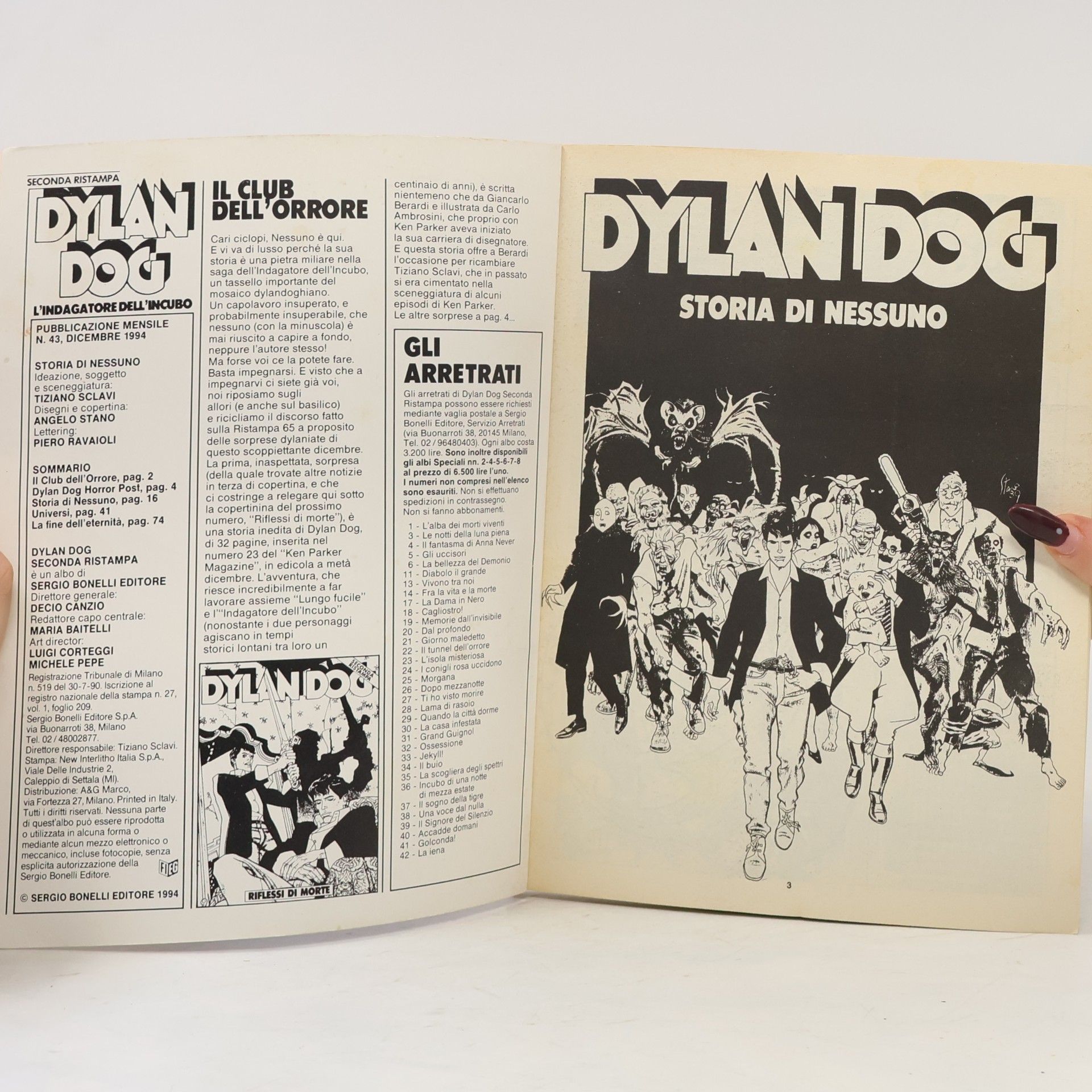 AA.VV. Dylan Dog 43