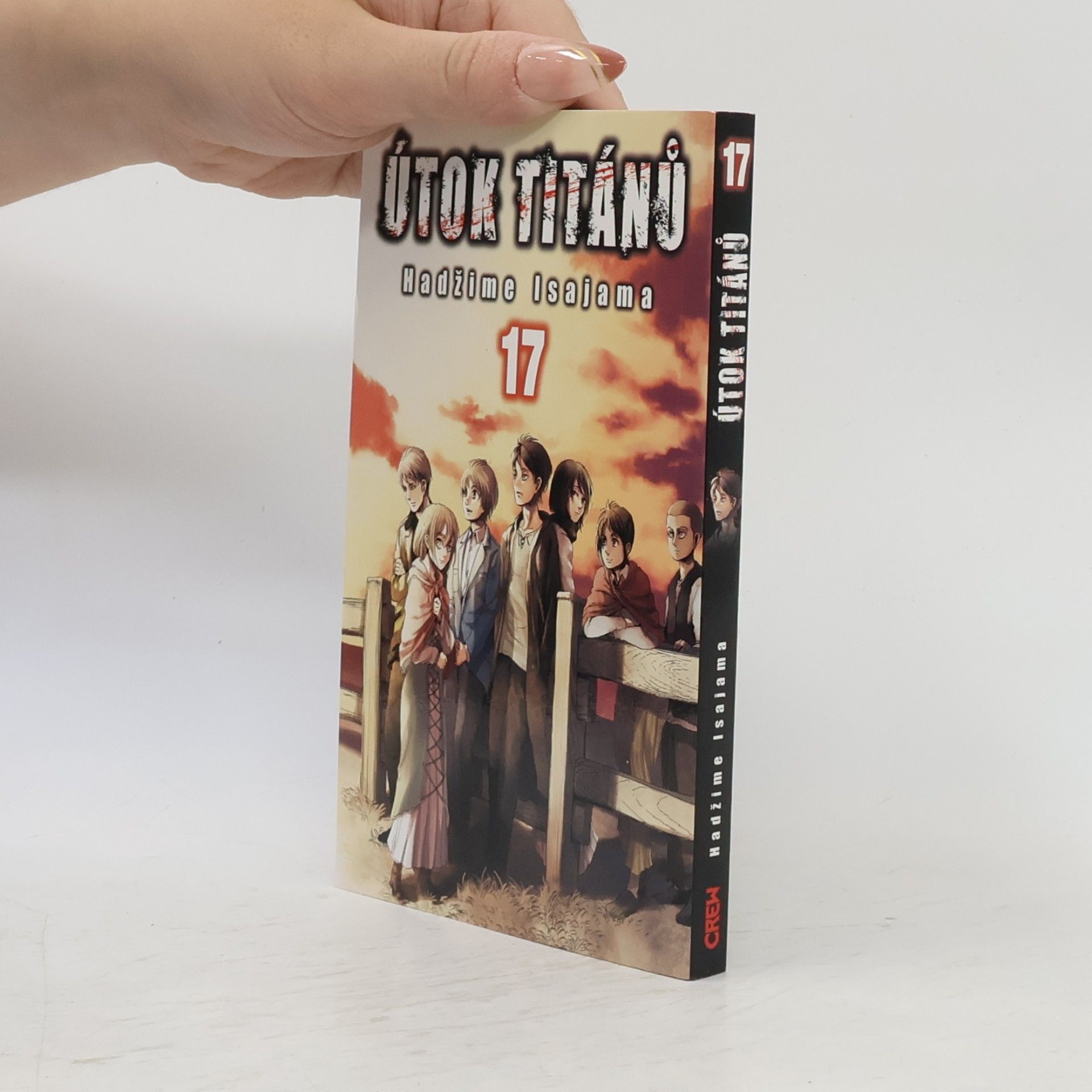 Hajime Isayama Útok titánů 17