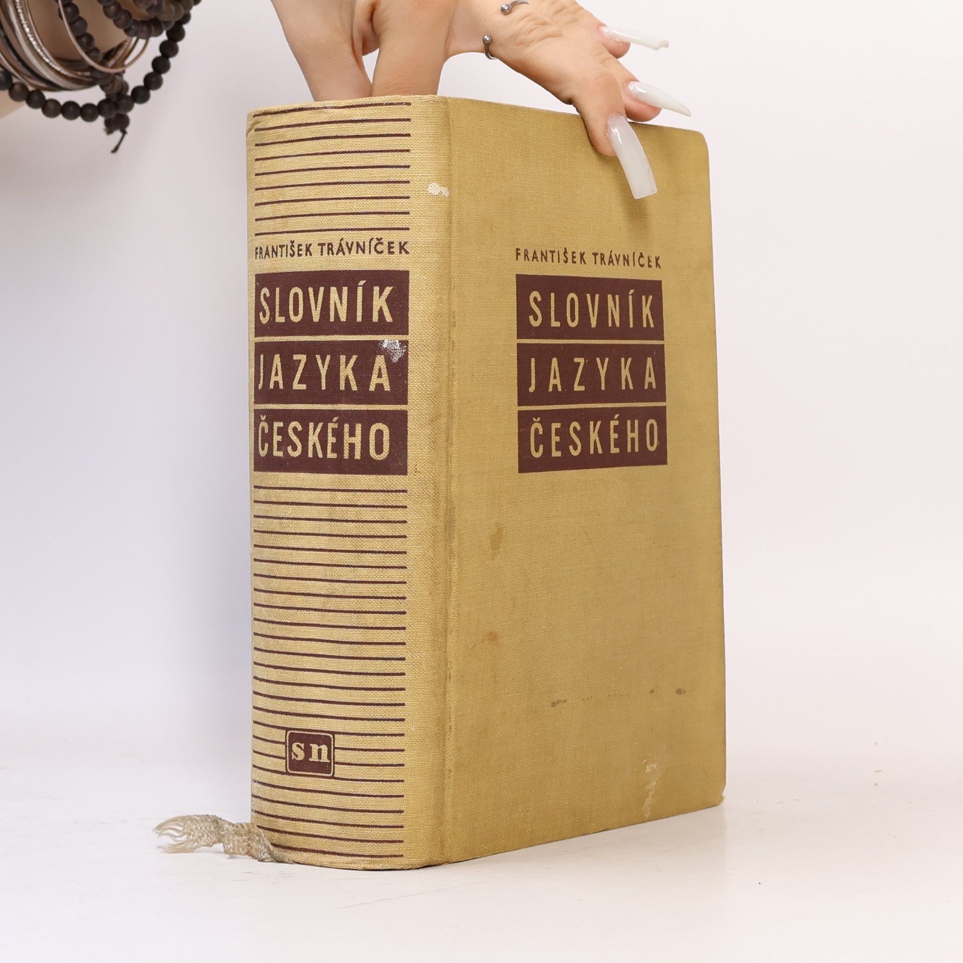František Trávníček Slovník jazyka českého