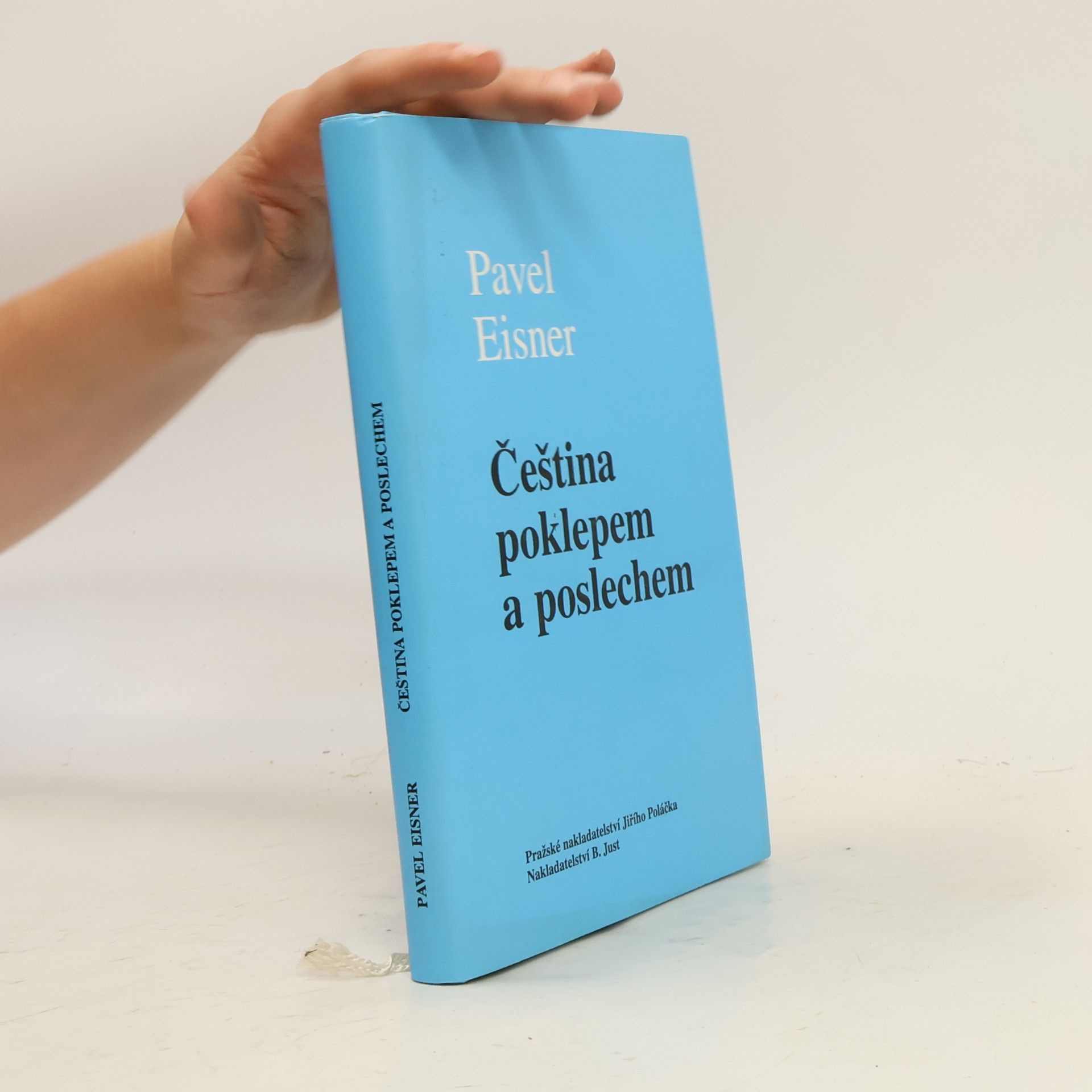 Pavel Eisner Čeština poklepem a poslechem