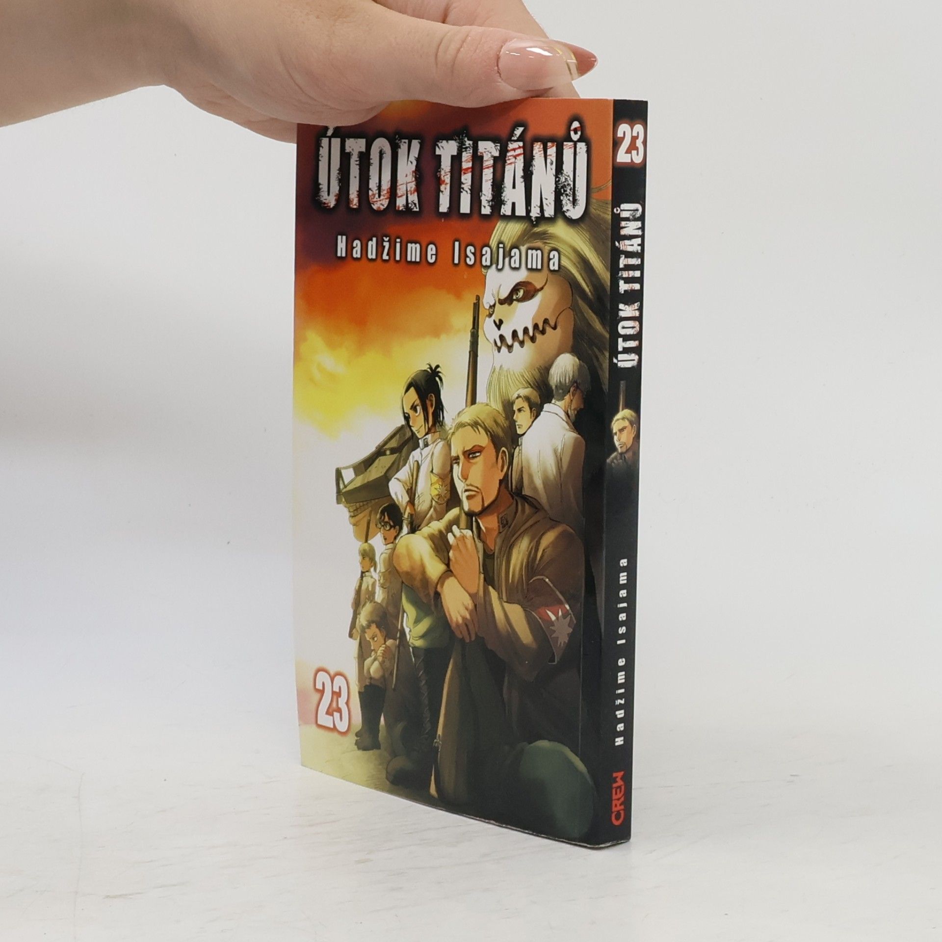Hadžime Isajama Útok titánů 23