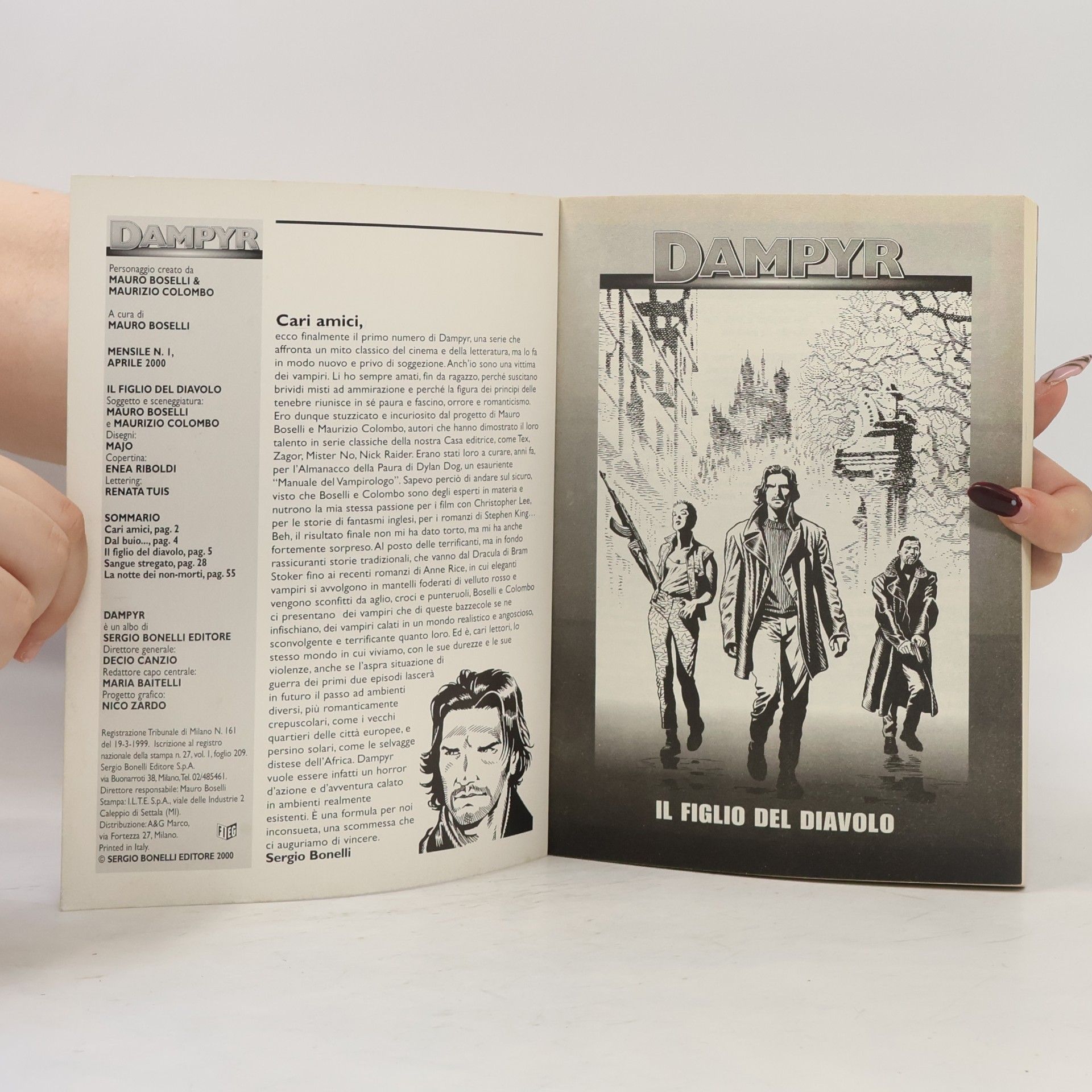 Autorenkollektiv Dampyr. Il figlio del diavolo