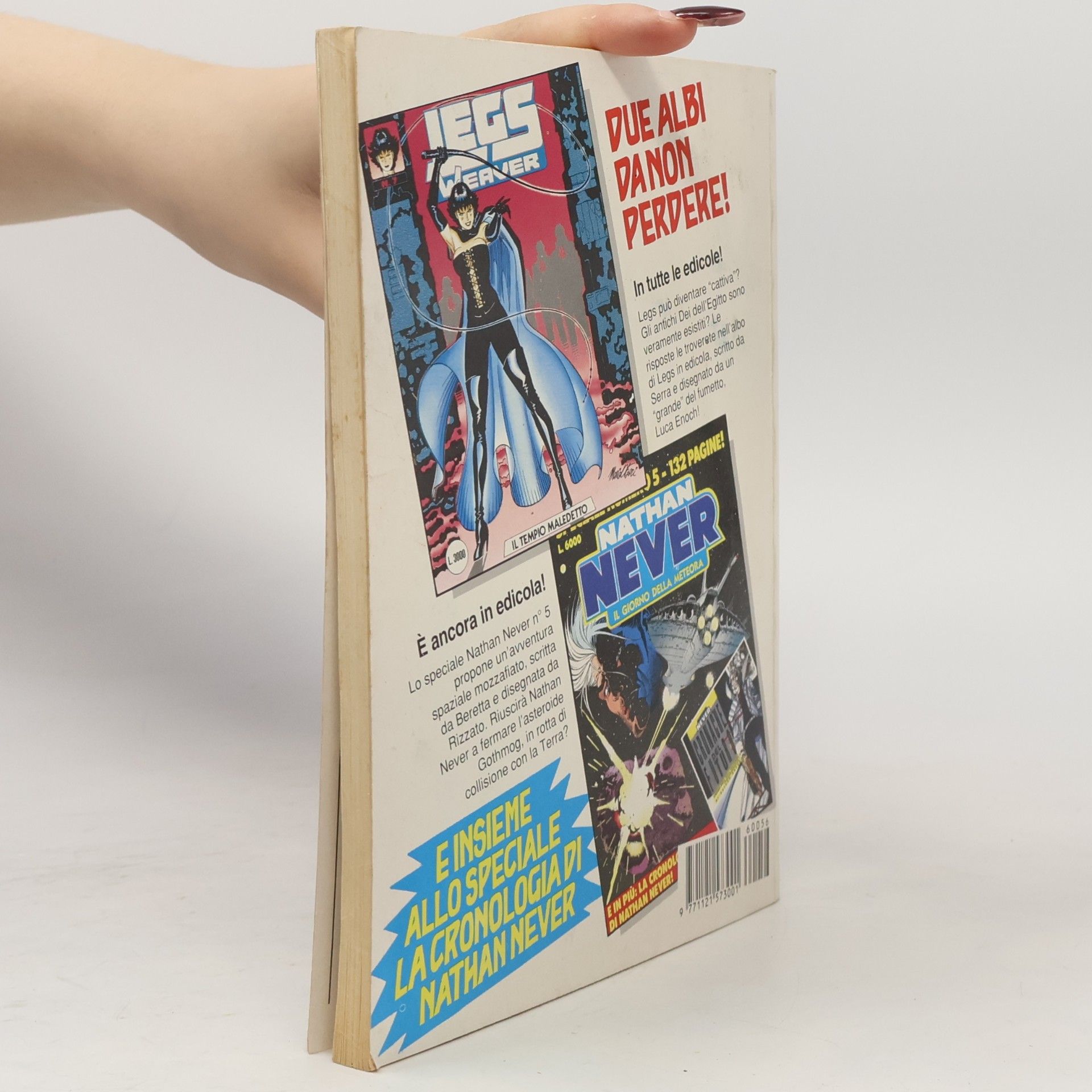 Claudio Castellini Nathan Never, nr. 56