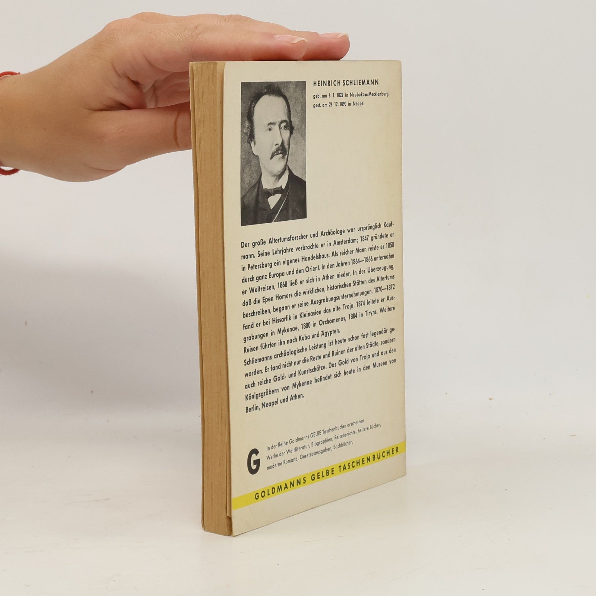 Heinrich Schliemann Kein Troja ohne Homer