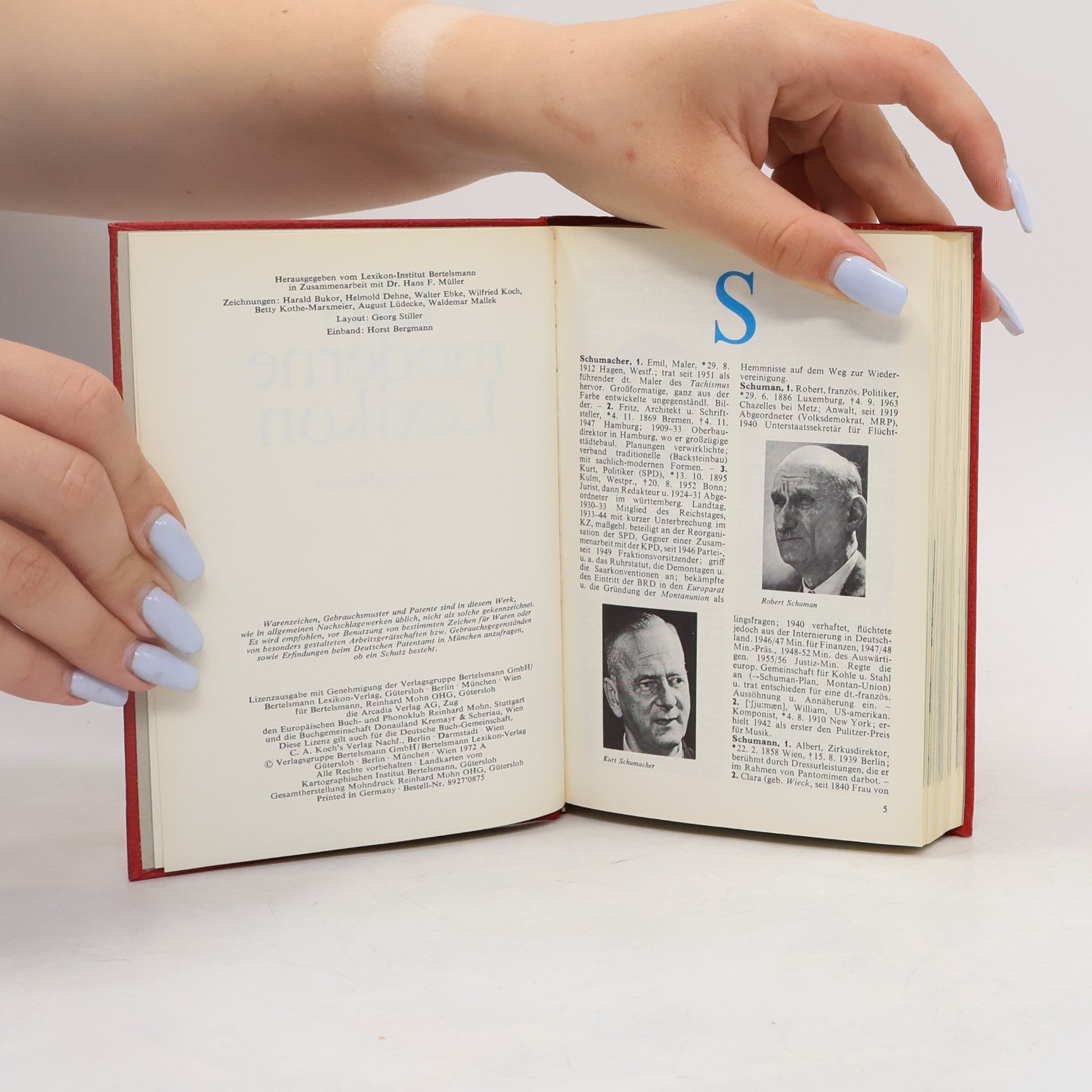 Autores varios Das Moderne Lexikon 17. Schum-Stech