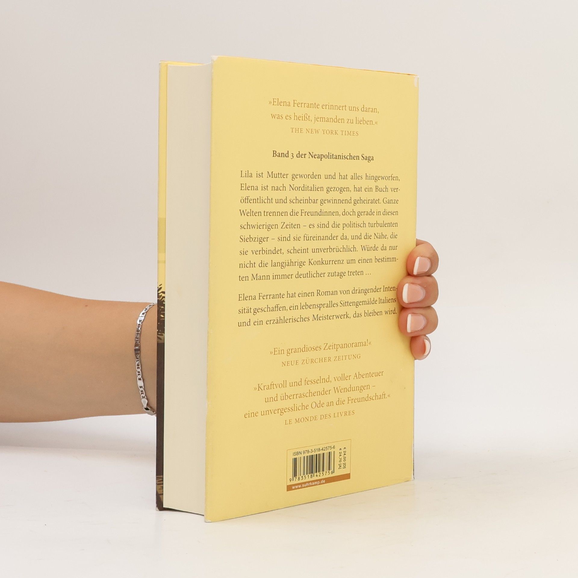 Elena Ferrante Die Geschichte Der Getrennten Wege : Erwachsenenjahre (Band III)