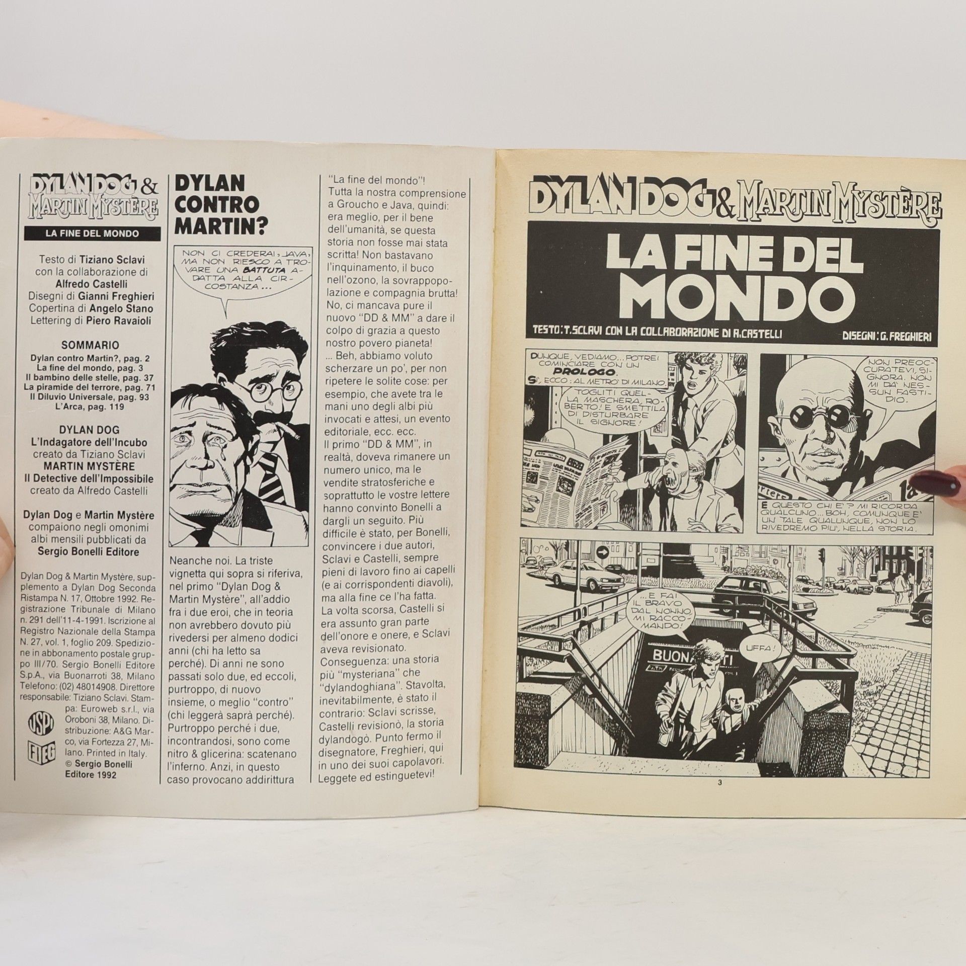 Kolektiv autorů Dylan Dog & Martin Mystère 2. La fine del mondo
