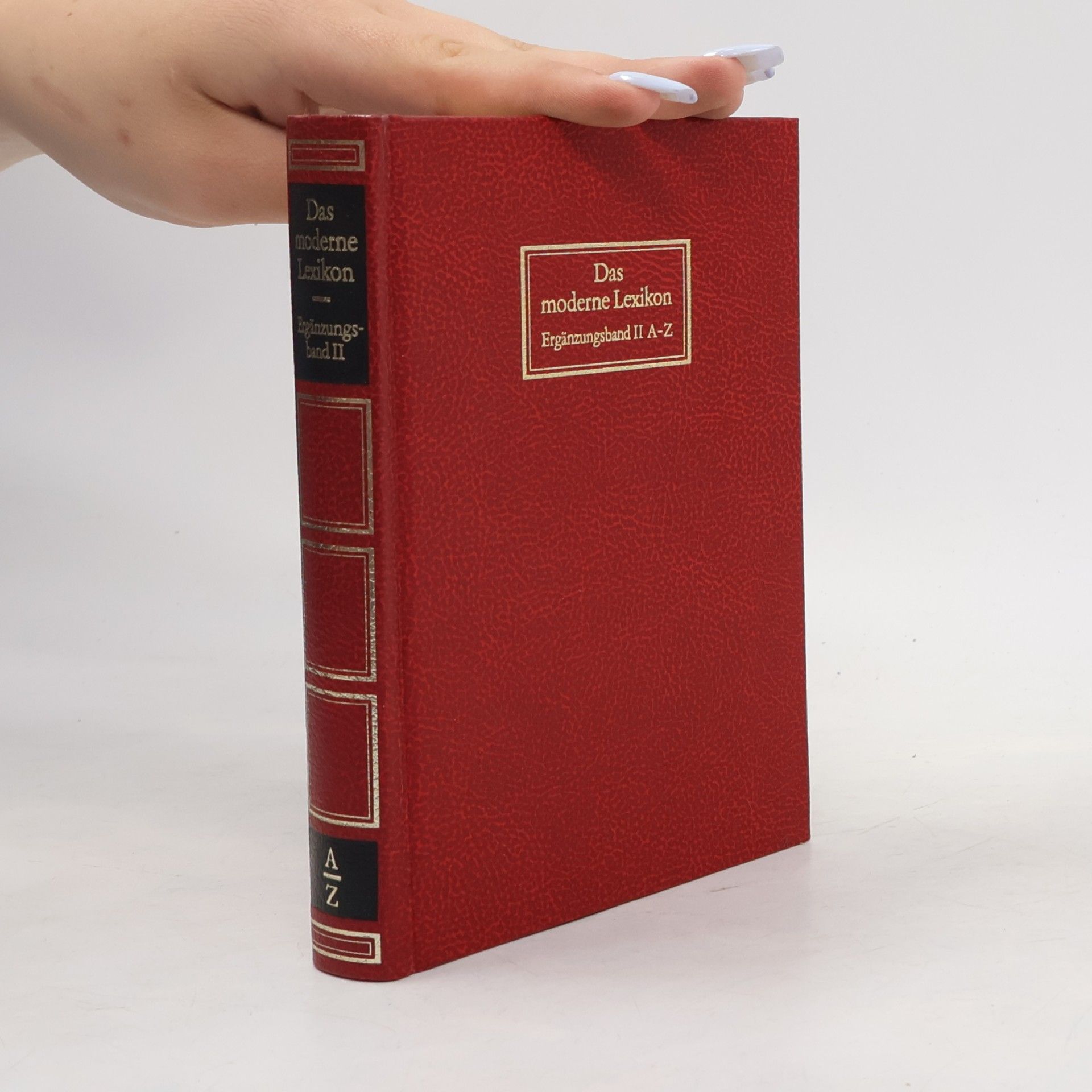 Autorenkollektiv Das moderne Lexikon. Ergänzungsband II. A- Z