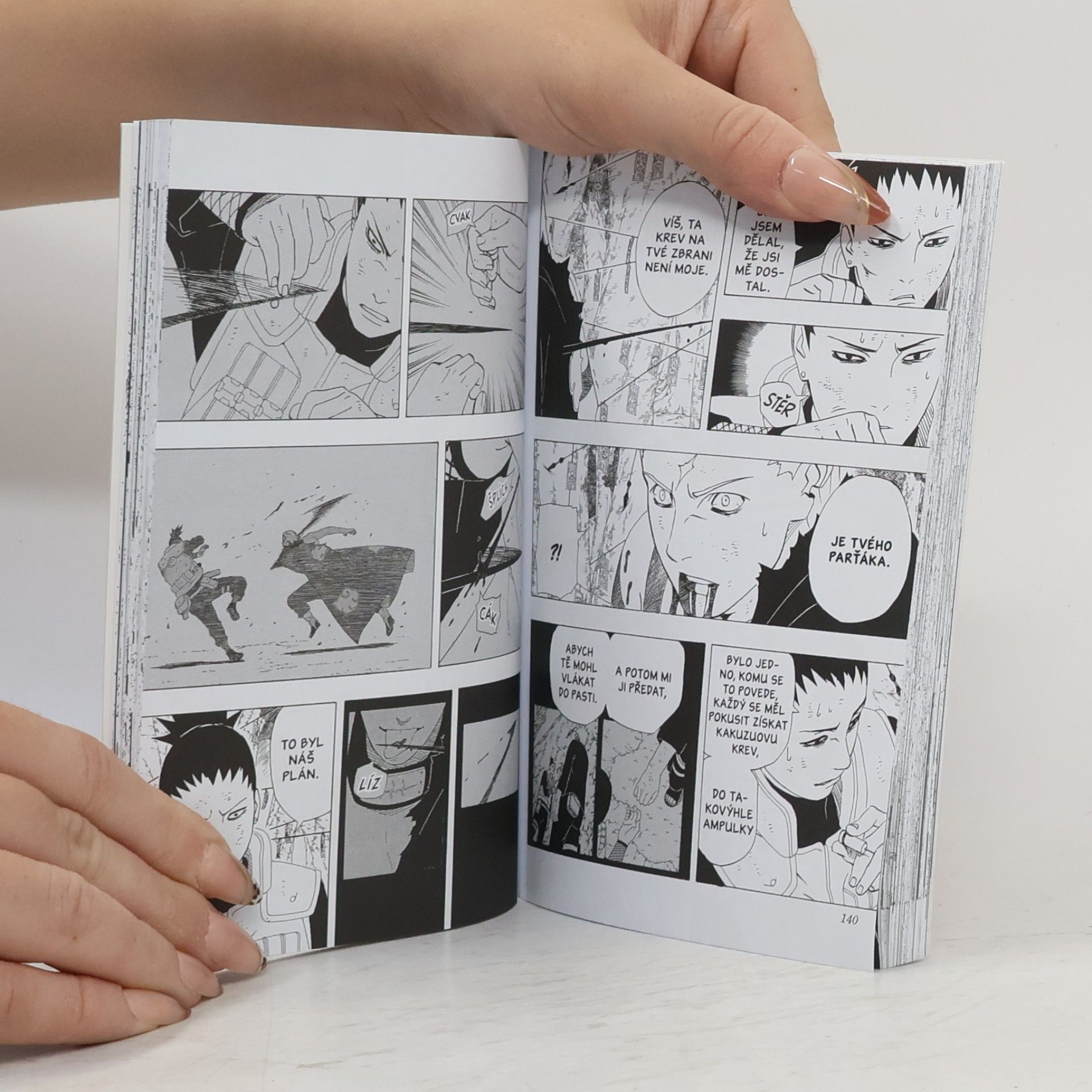 Masaši Kišimoto Naruto. 37. díl, Šikamaruův boj